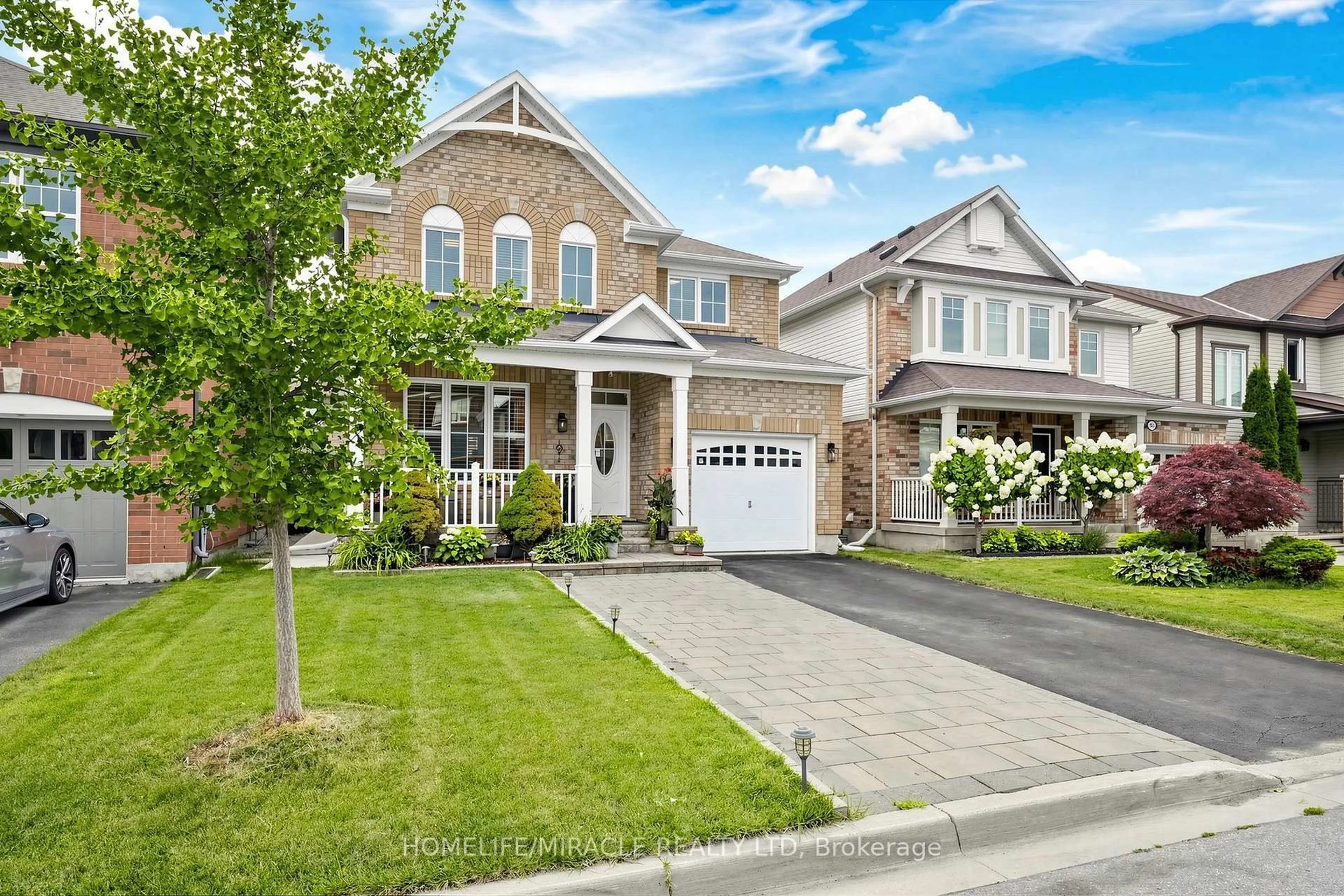 Home with brick exterior material, street for 946 Whewell Tr, Milton Ontario L9T 8C5