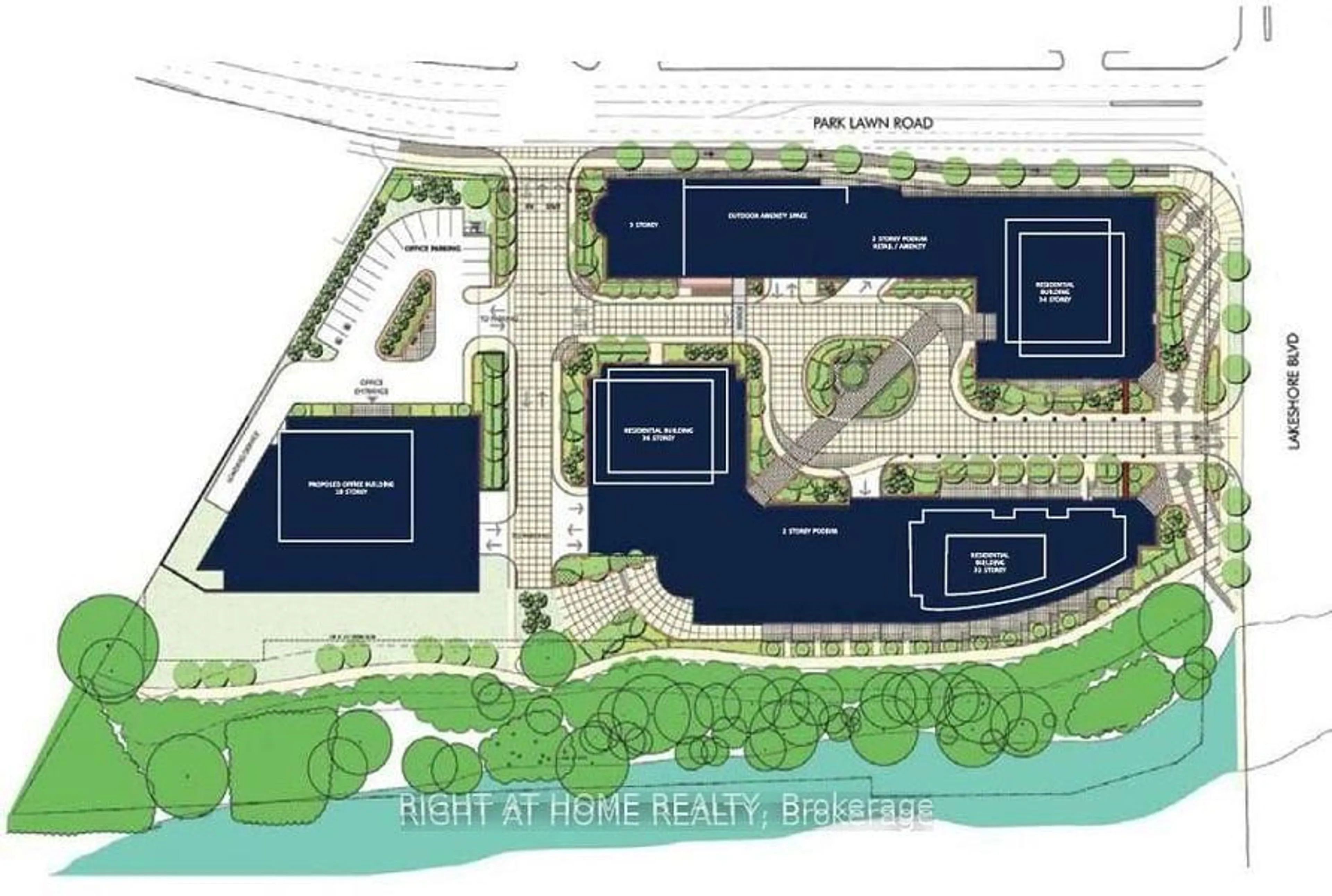 Floor plan for 2212 Lake Shore Blvd #3509, Toronto Ontario M8V 0C2