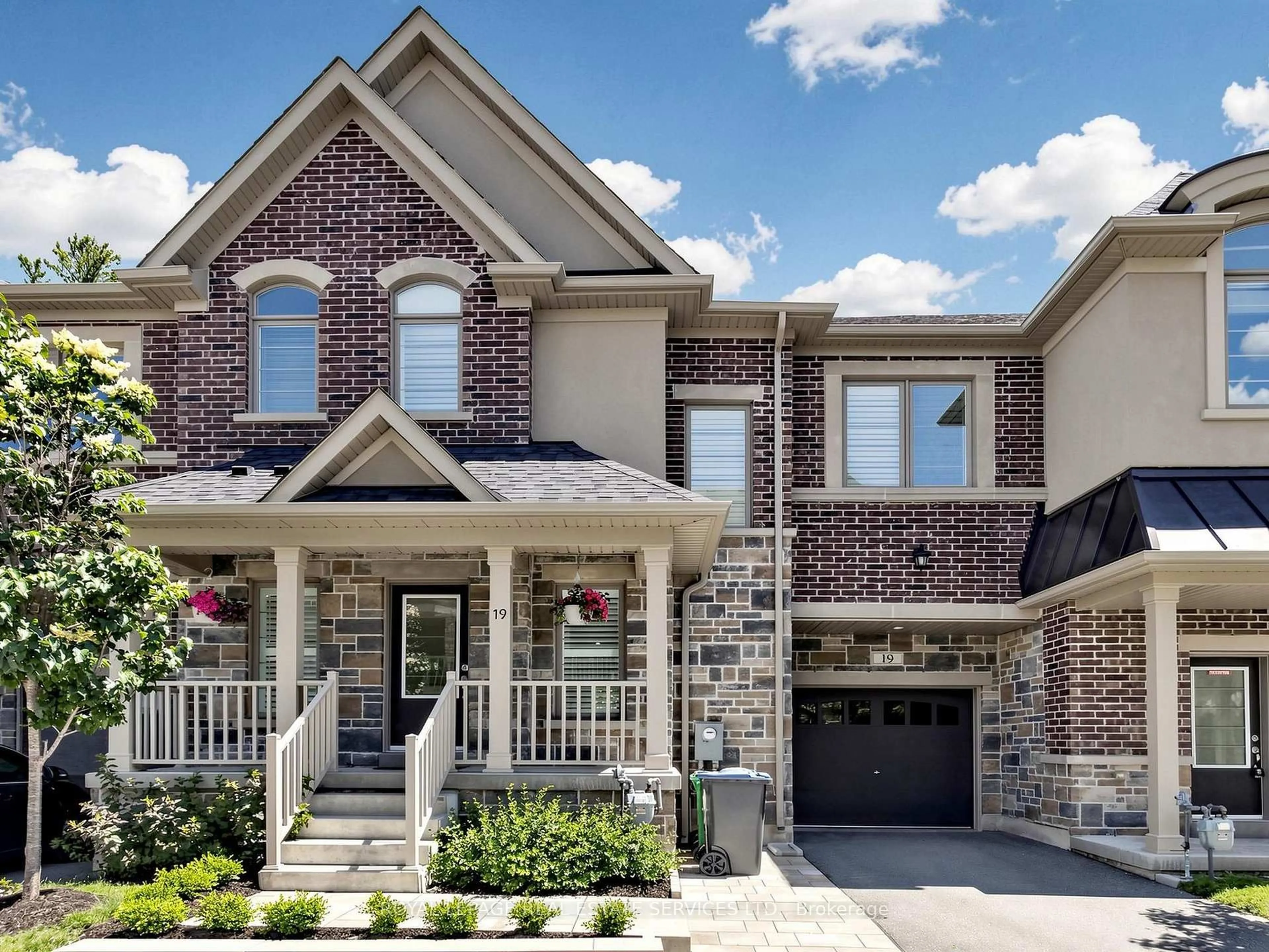 Home with brick exterior material, street for 19 Summerbeam Way, Brampton Ontario L6Y 6K5