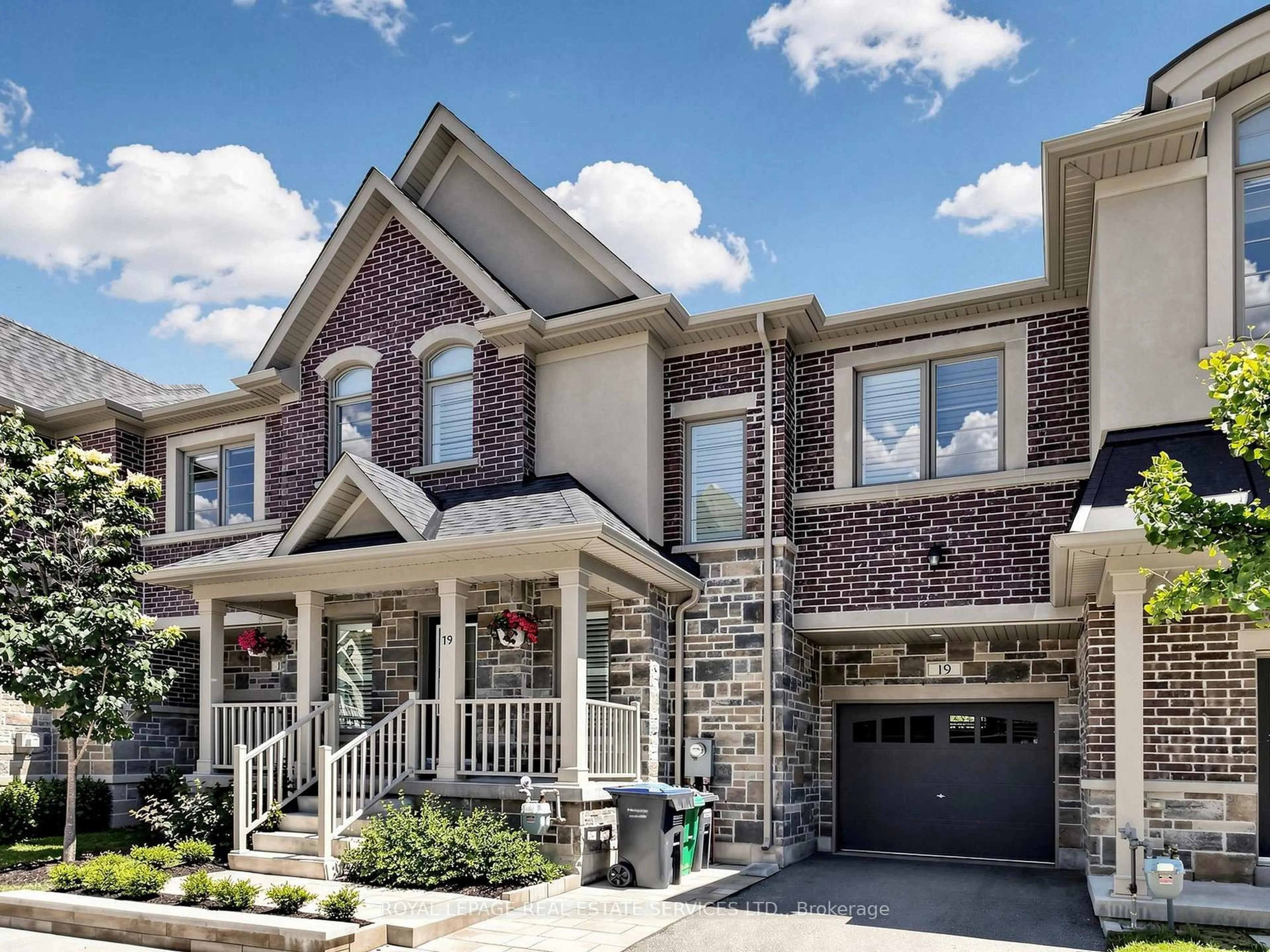Home with brick exterior material, street for 19 Summerbeam Way, Brampton Ontario L6Y 6K5