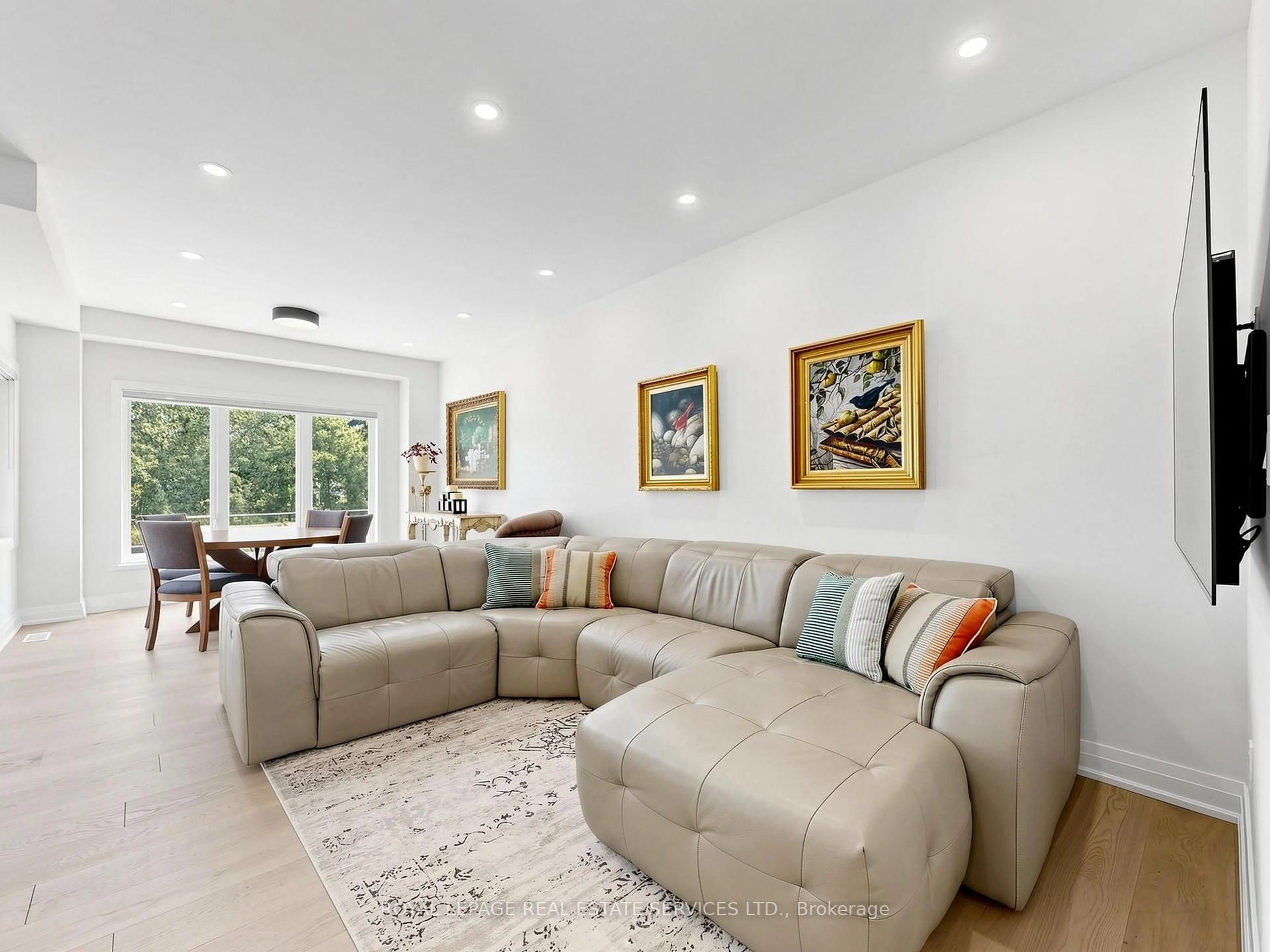 Living room with furniture, unknown for 19 Summerbeam Way, Brampton Ontario L6Y 6K5