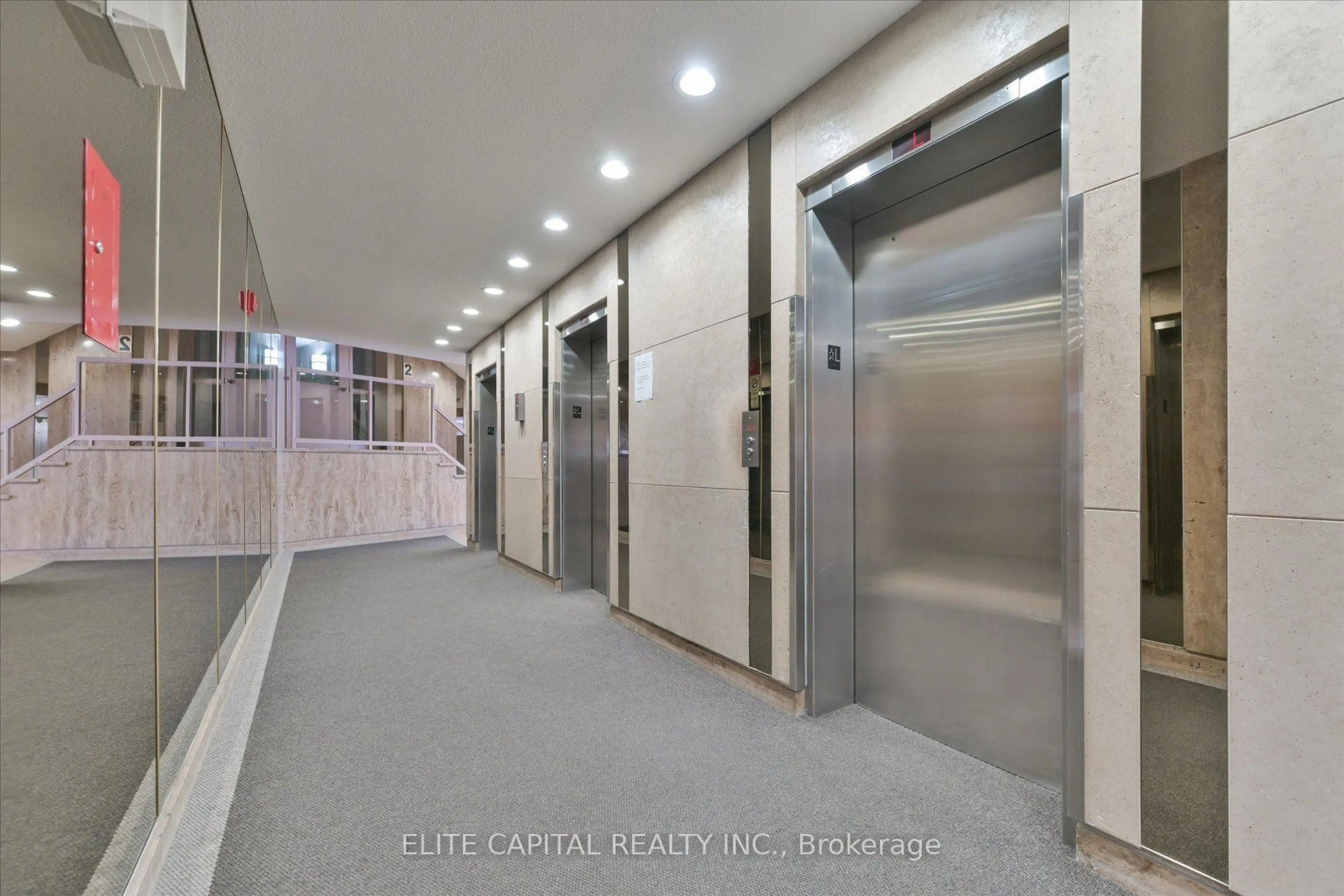 Indoor foyer for 11 Wincott Dr ##1710, Toronto Ontario M9R 2R9