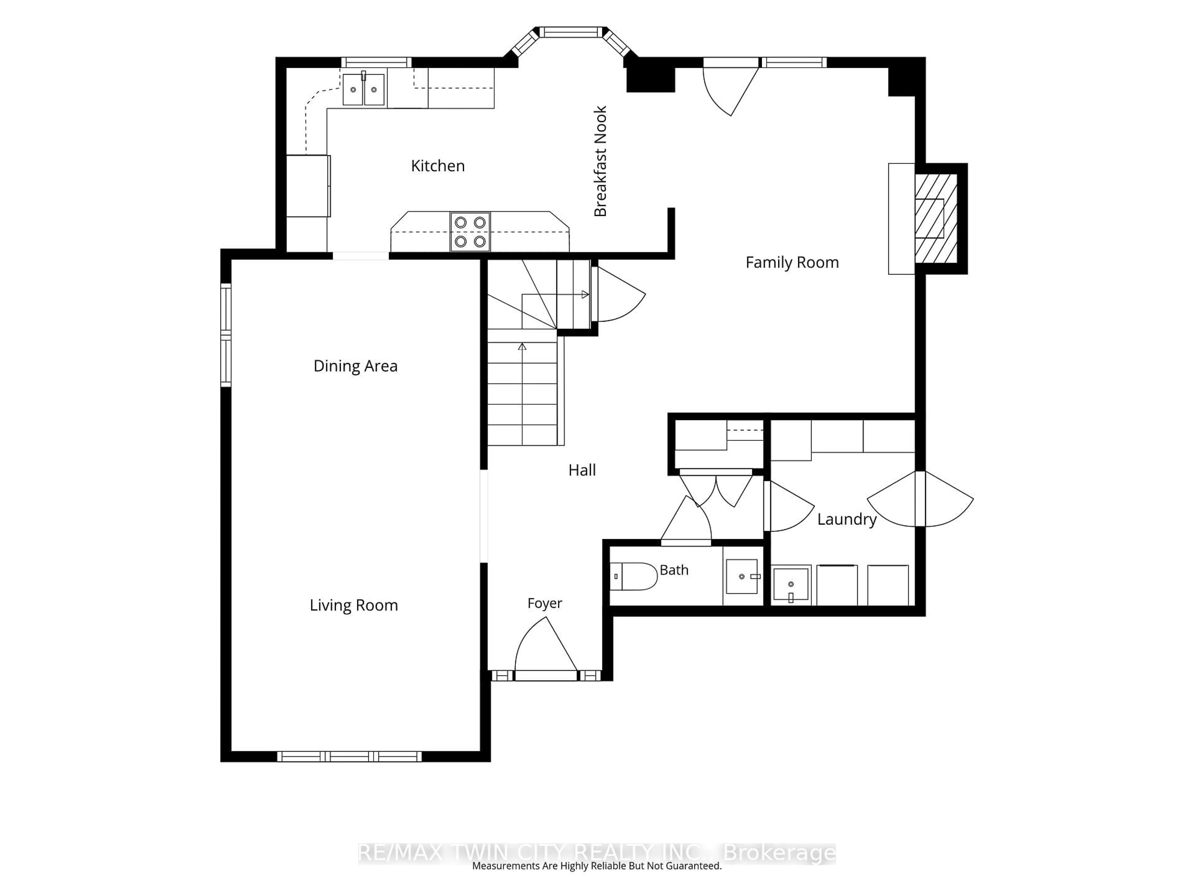 Floor plan for 512 Hawthorne Cres, Milton Ontario N9T 4N8