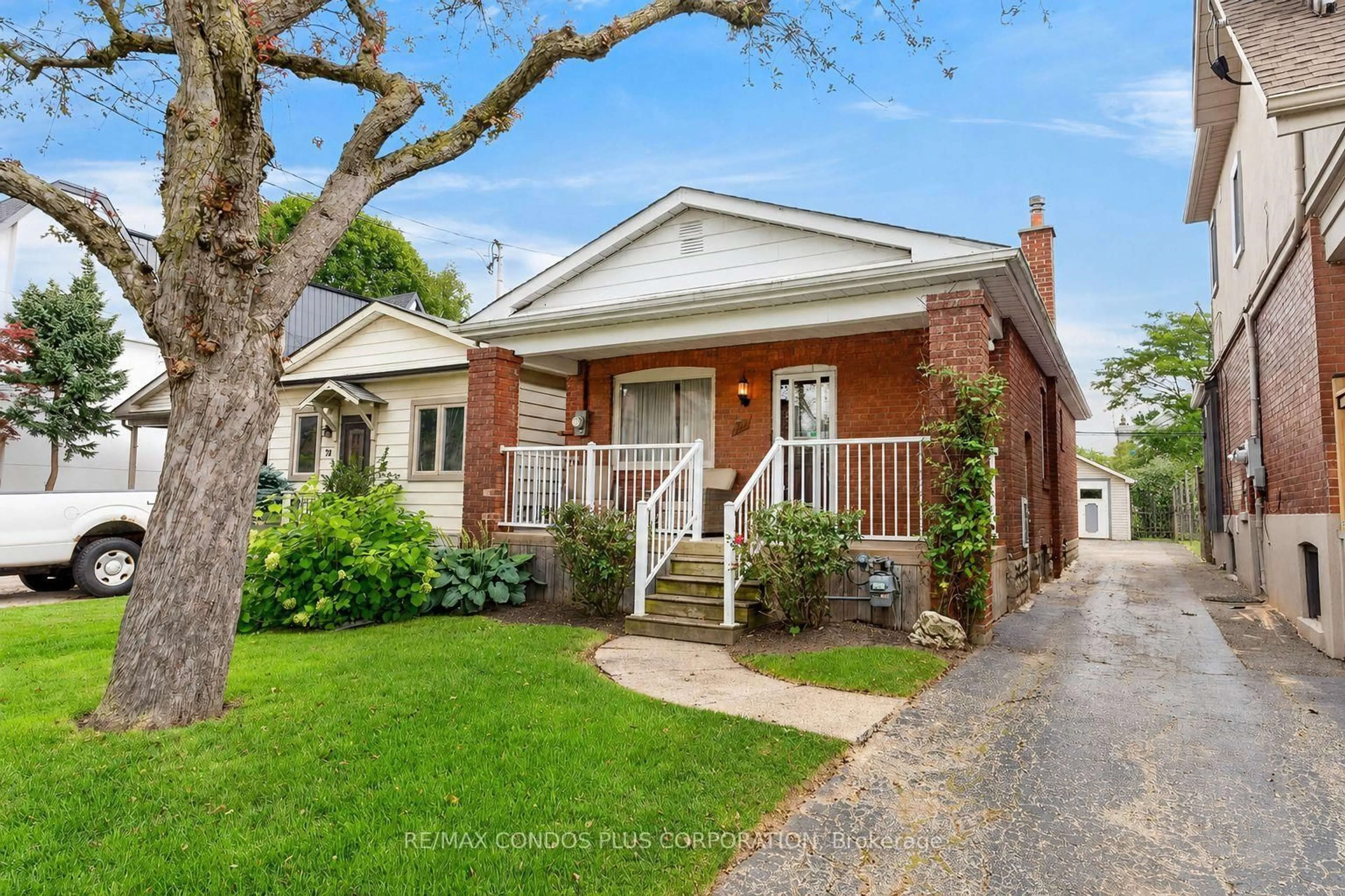 Home with brick exterior material, street for 77 Fifth St, Toronto Ontario M8V 2Z1