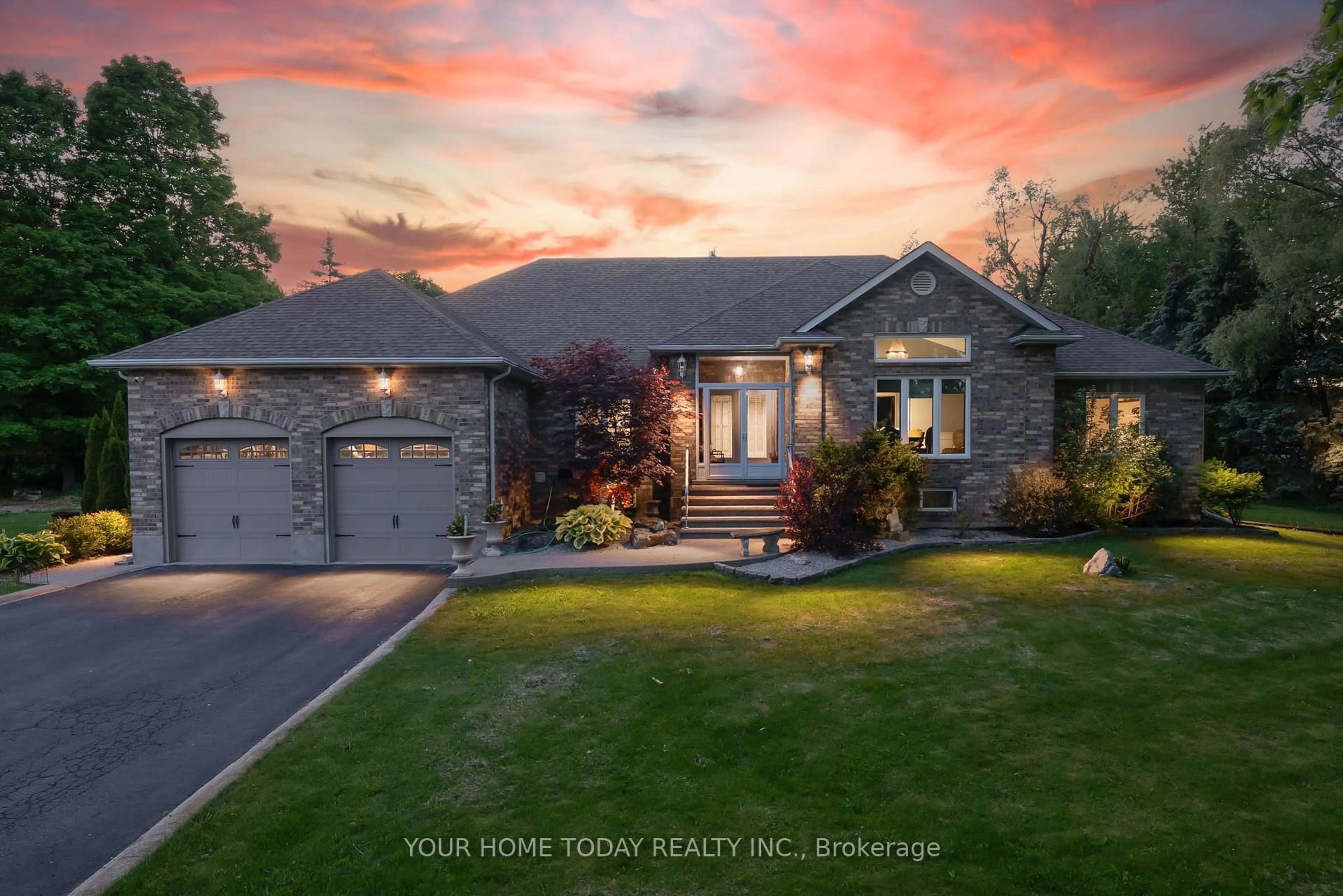 Home with brick exterior material, street for 7937 Fifteen Sdrd, Halton Hills Ontario L9T 2X7