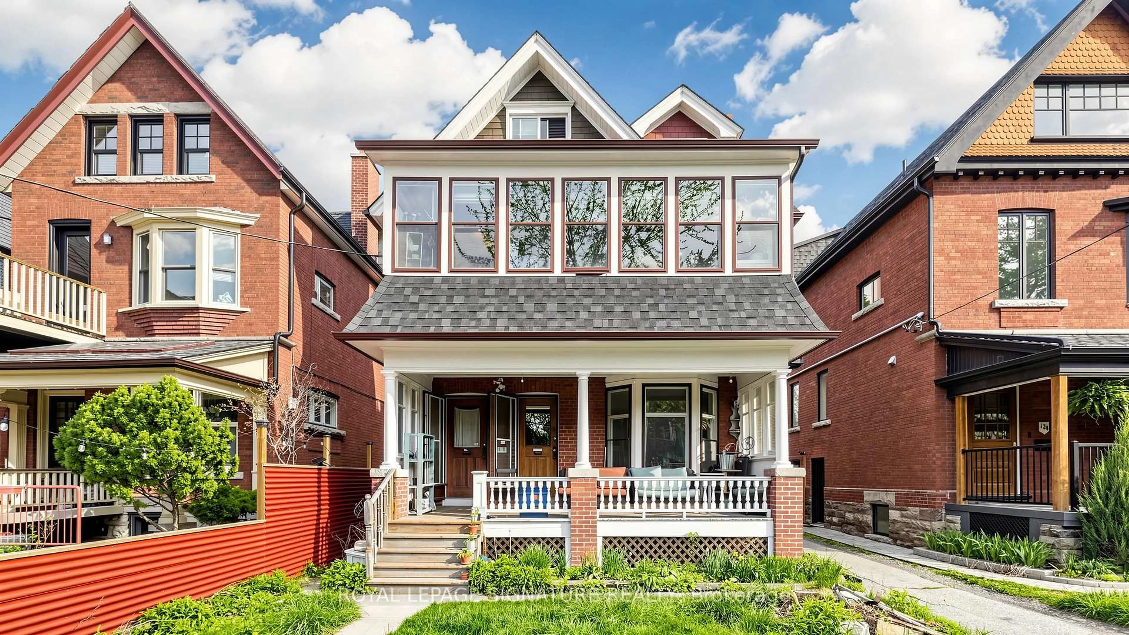 Home with brick exterior material, street for 132 Marion St, Toronto Ontario M6R 1E7