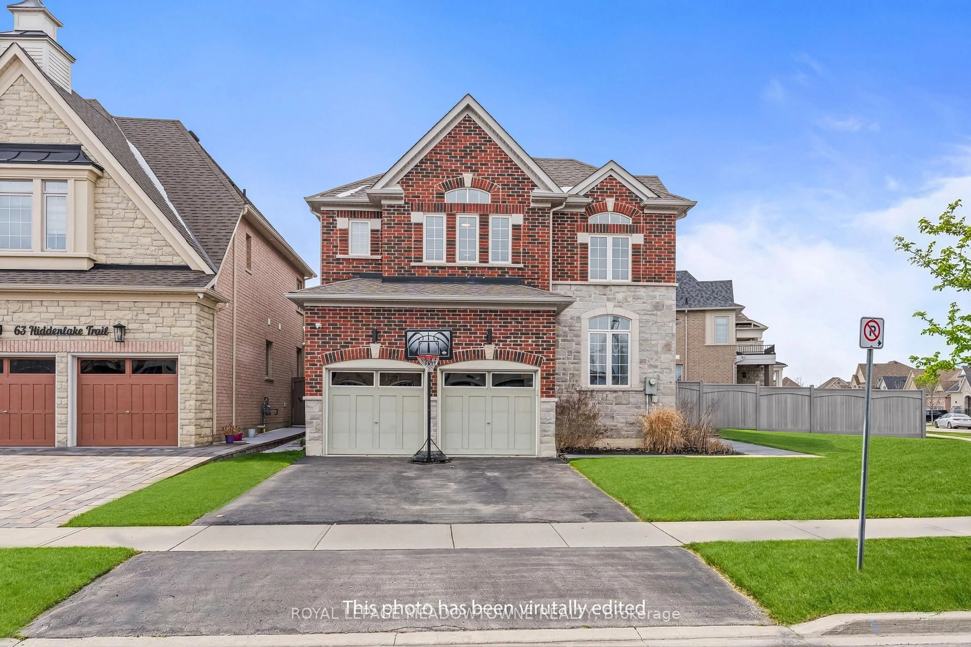 Home with brick exterior material, street for 67 Hidden Lake Tr, Halton Hills Ontario L7G 0K6