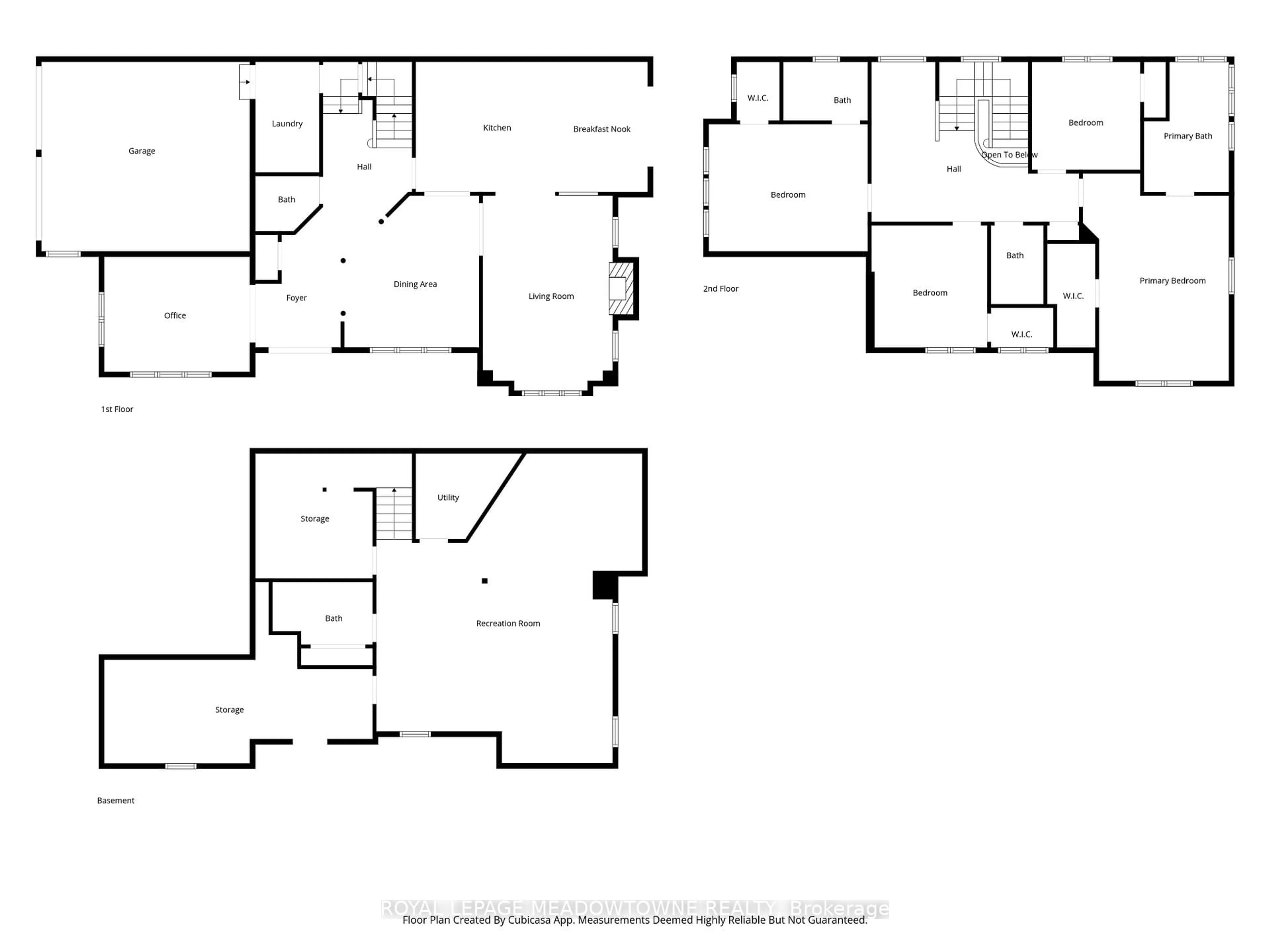 Floor plan for 67 Hidden Lake Tr, Halton Hills Ontario L7G 0K6