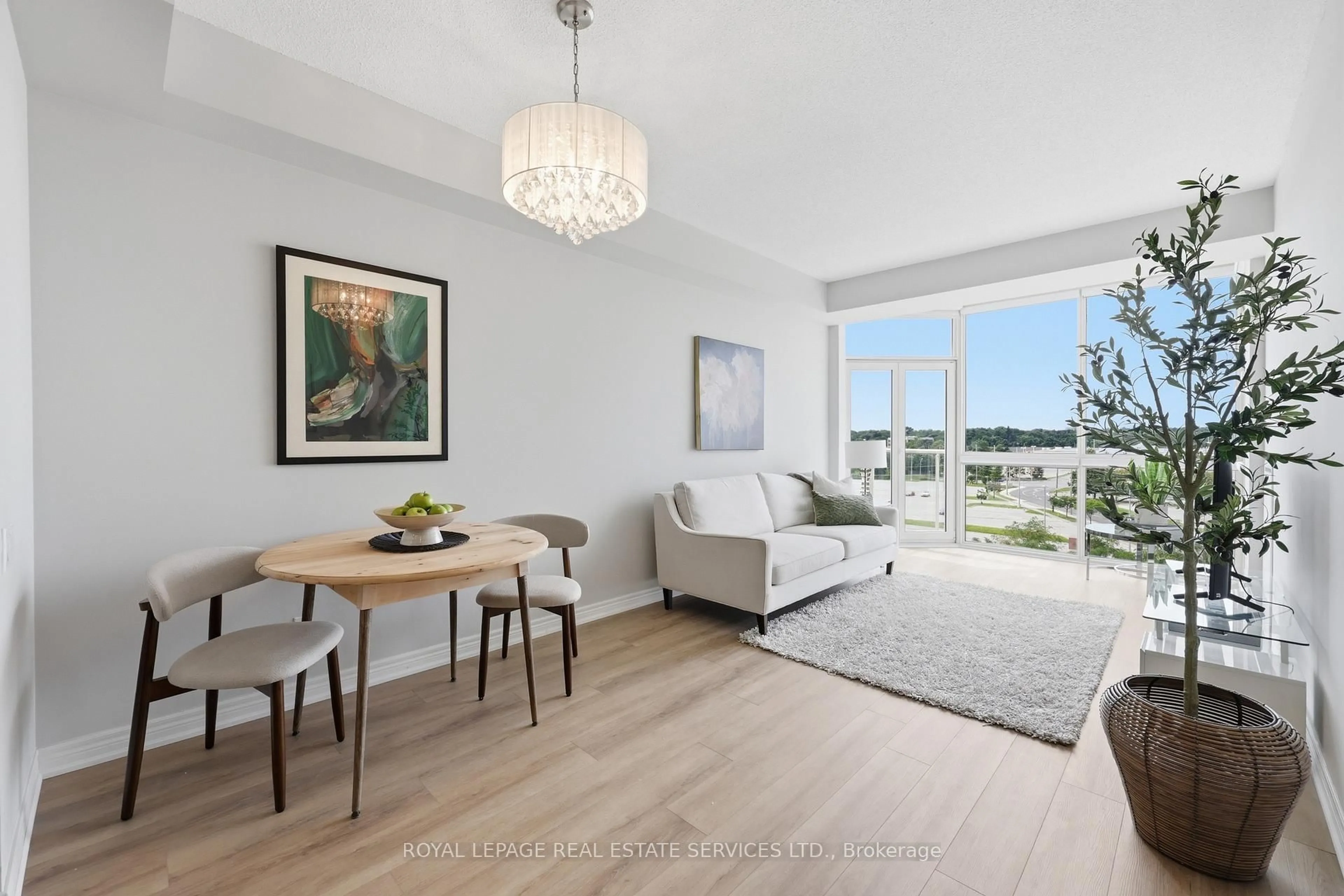Living room with furniture, unknown for 60 Old Mill Rd #707, Oakville Ontario L6J 7V9