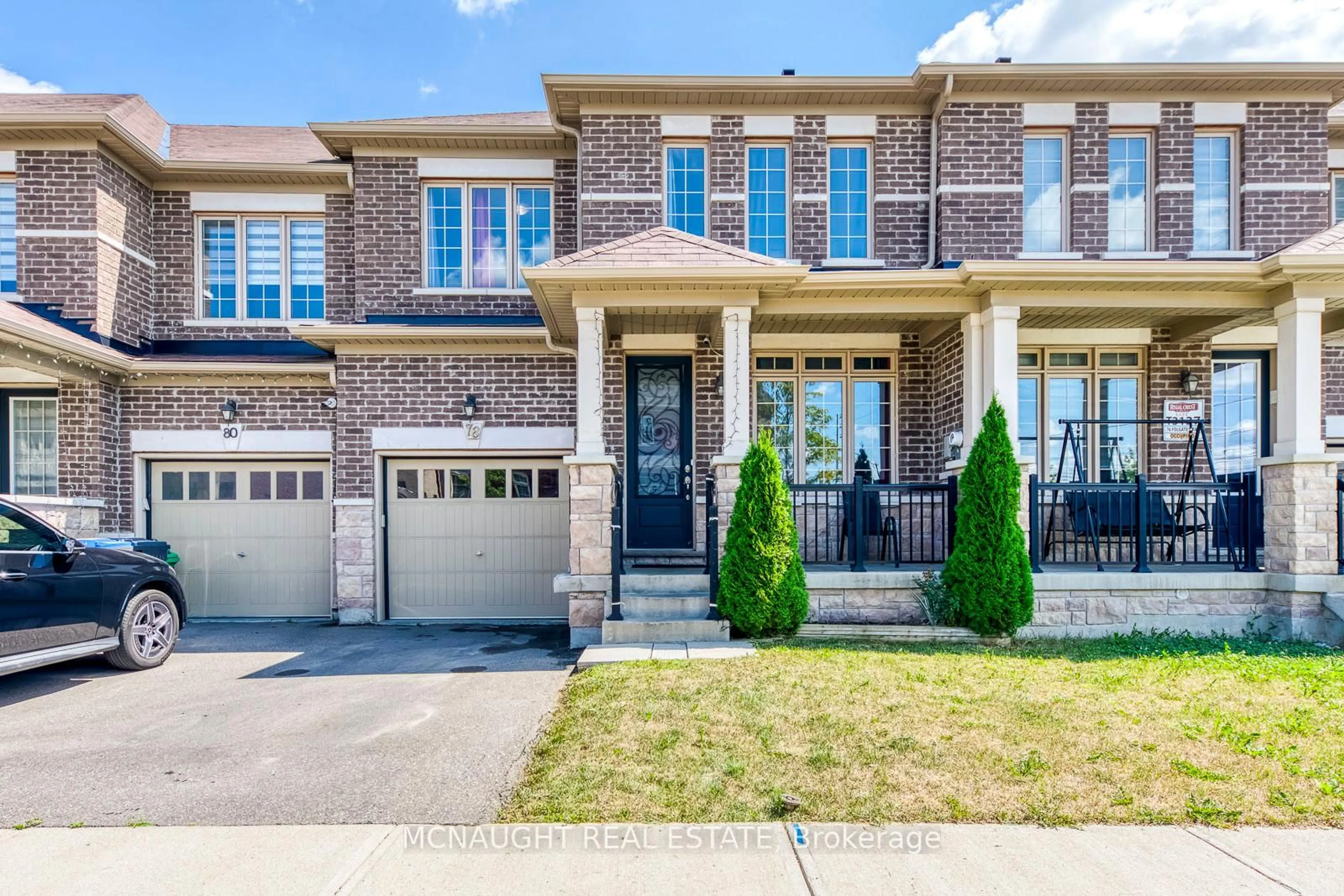 Home with brick exterior material, street for 78 Folgate Cres, Brampton Ontario L6R 4A7