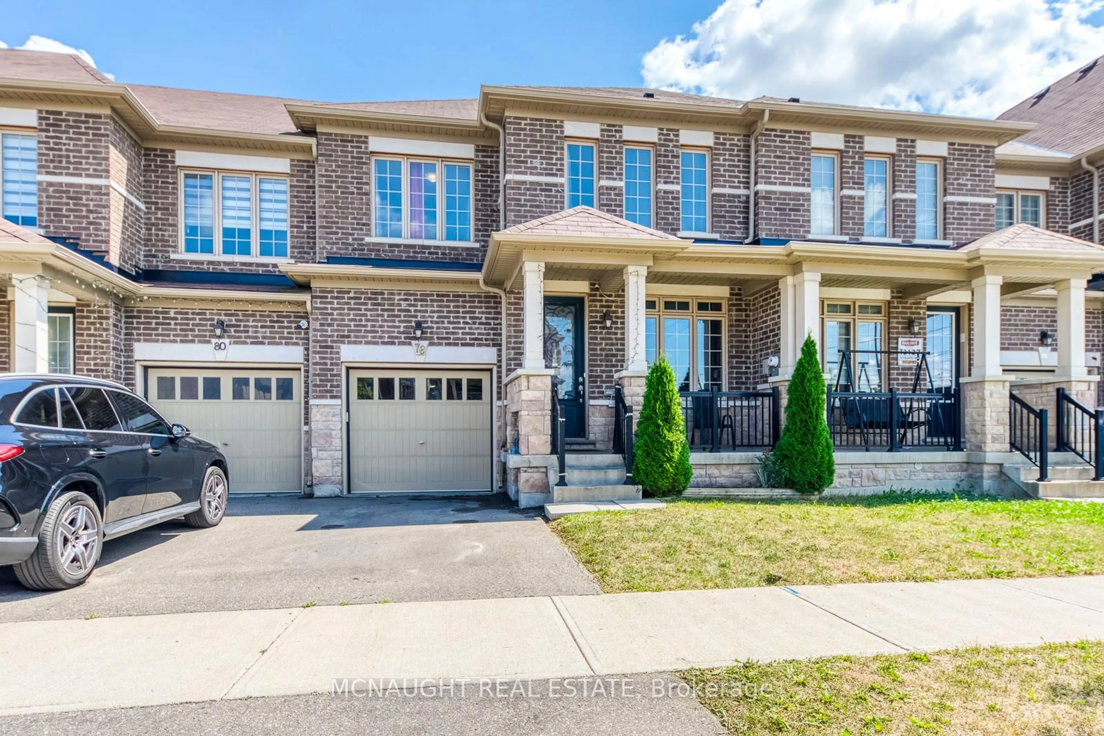 Home with brick exterior material, street for 78 Folgate Cres, Brampton Ontario L6R 4A7