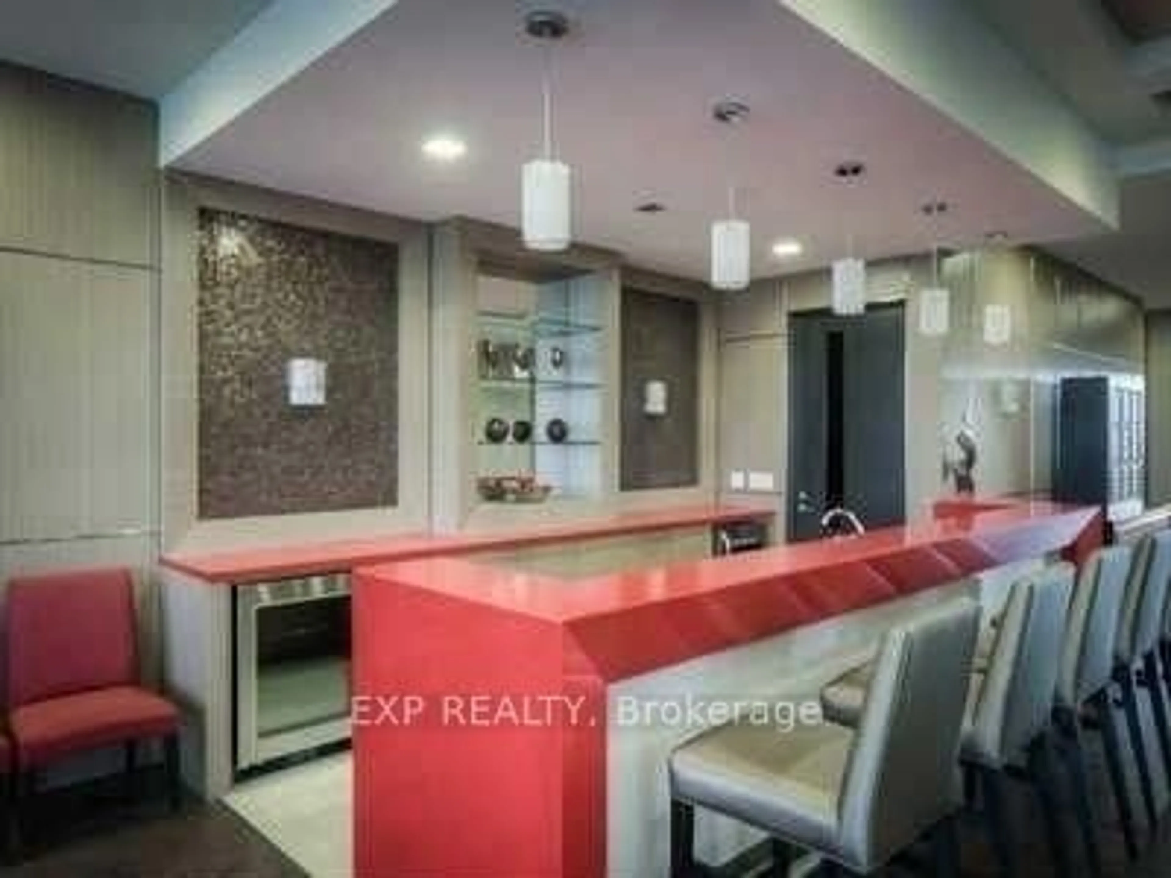 Contemporary kitchen, ceramic/tile floor for 2 Eva Rd #1121, Toronto Ontario M9C 2A9
