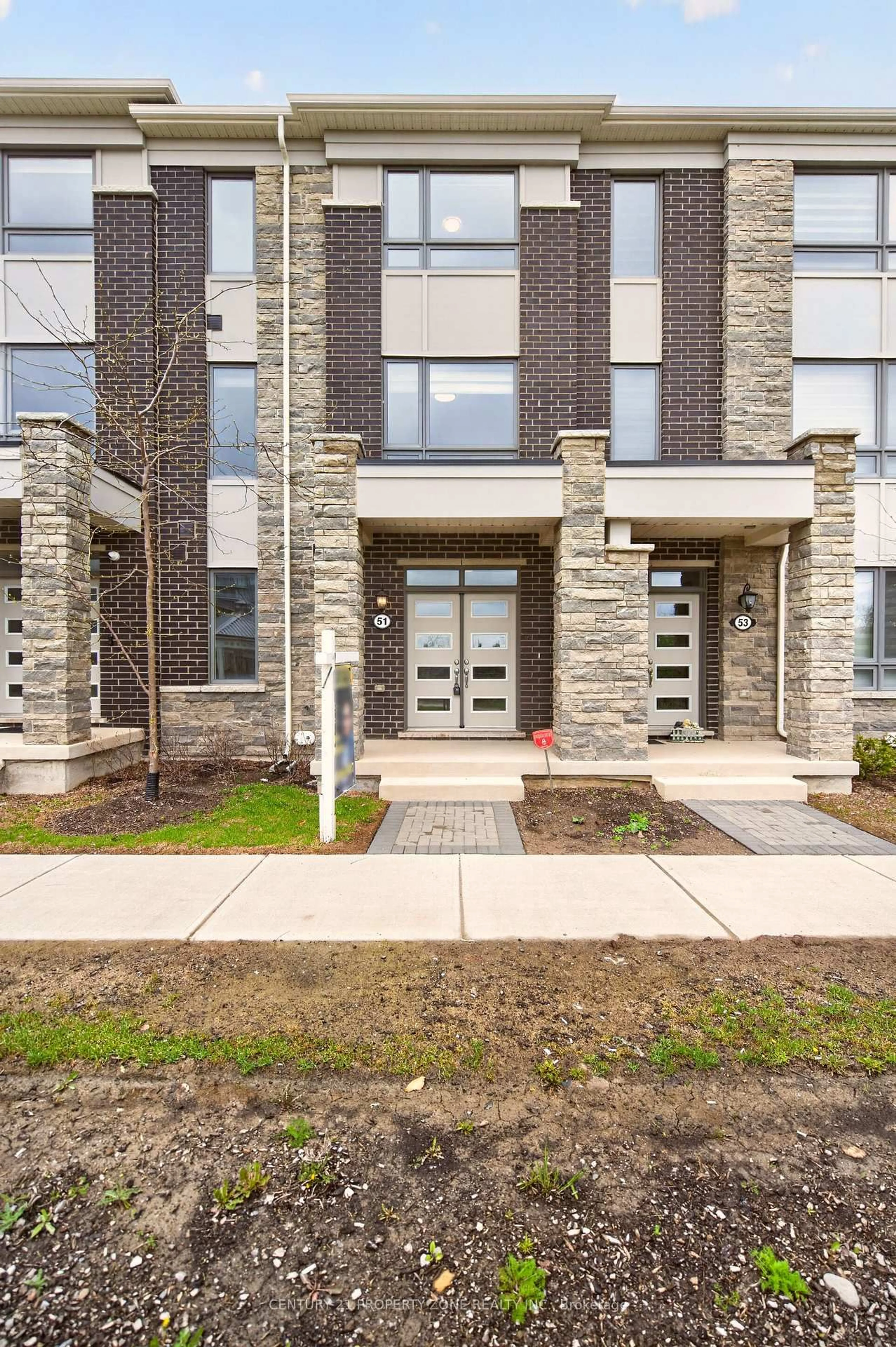 Home with brick exterior material, street for 51 Summer Wind Lane #42, Brampton Ontario L7A 5J2