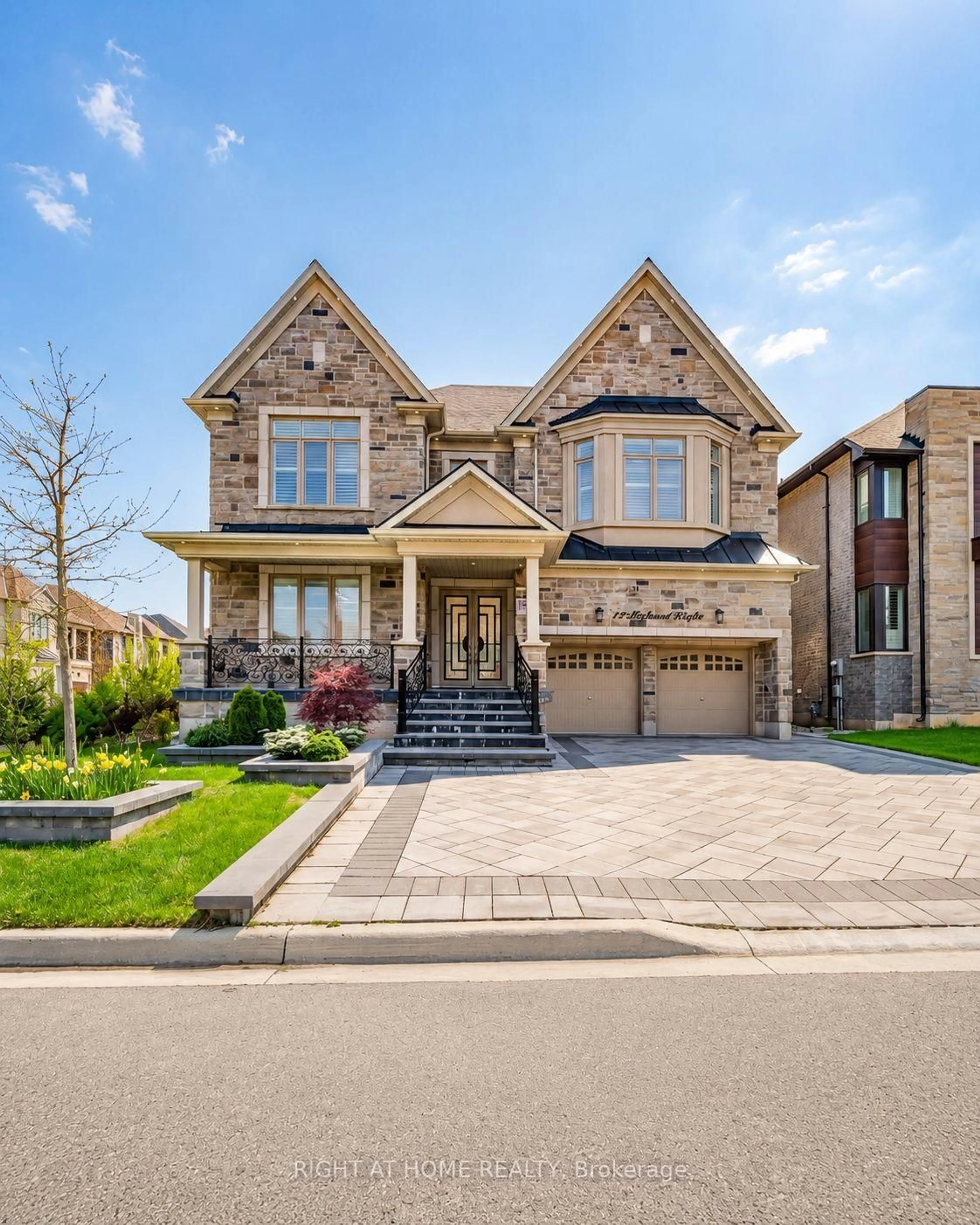 Home with brick exterior material, street for 12 Hackwood Hts, Brampton Ontario L6X 5R2