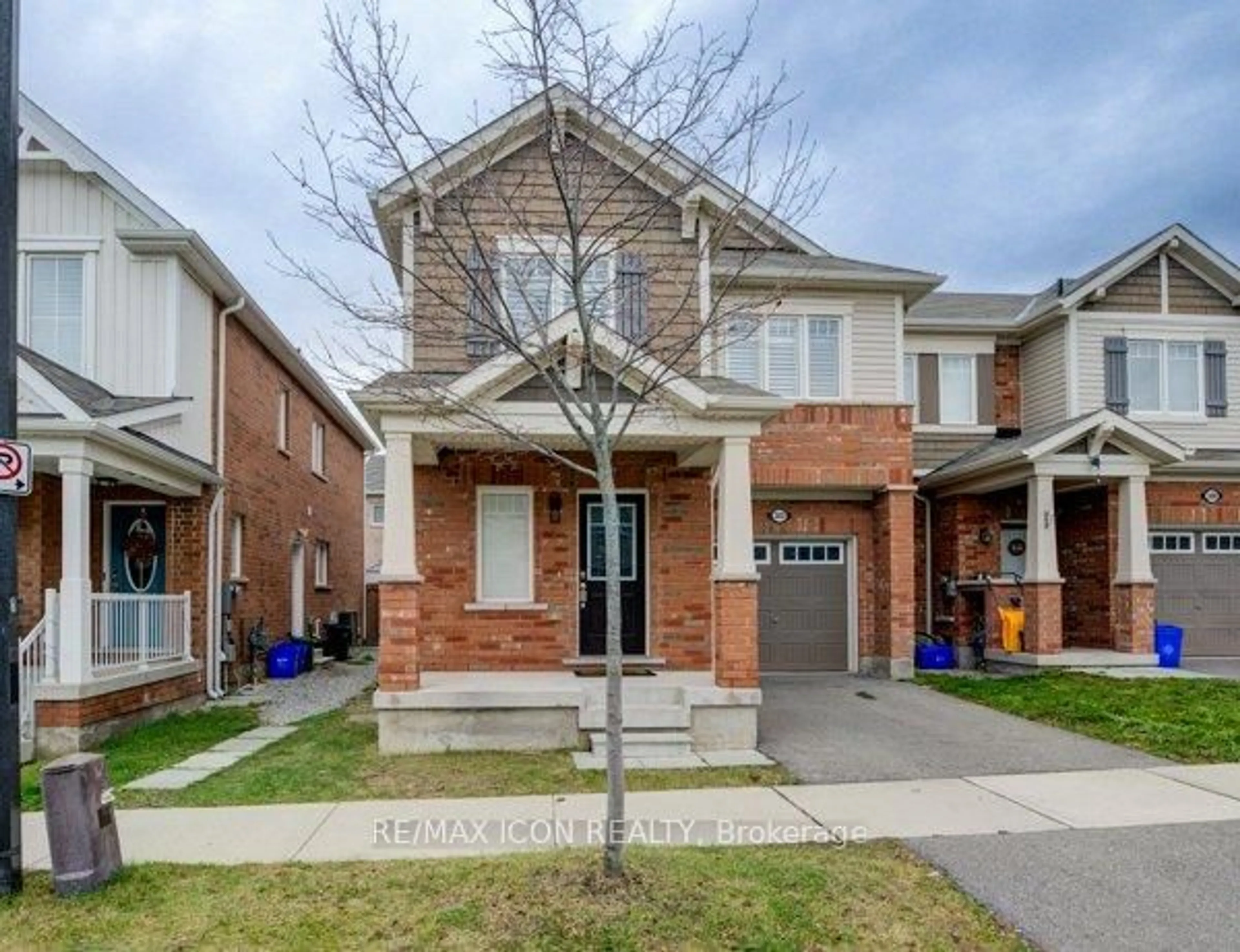 Home with brick exterior material, street for 302 Jean Landing, Milton Ontario L9E 1C6