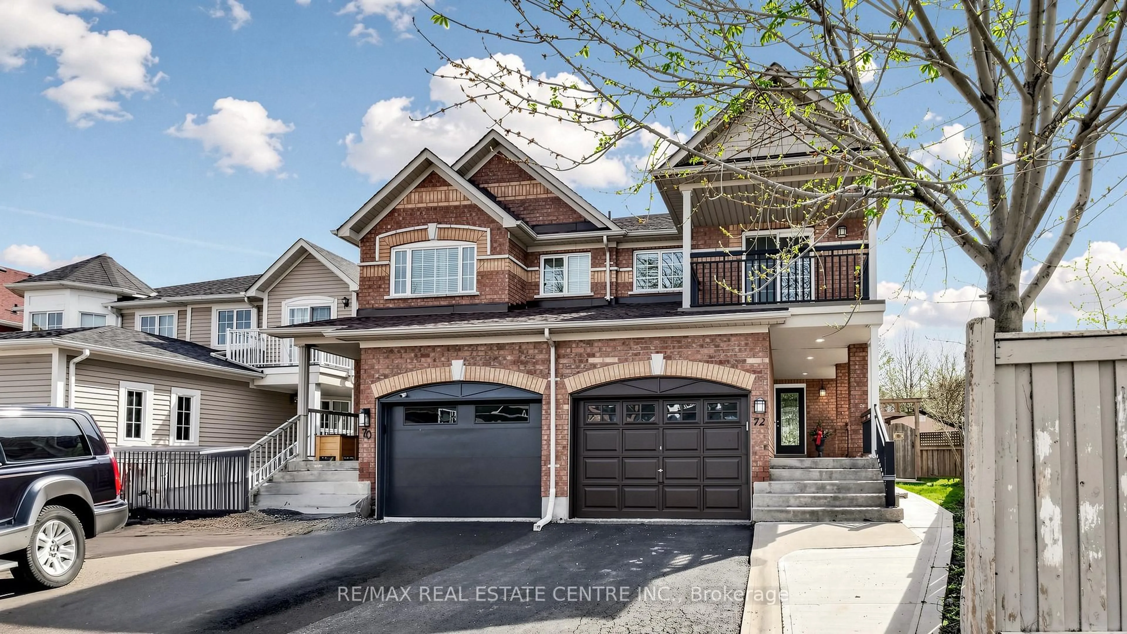 Home with brick exterior material, street for 72 Tiller Tr, Brampton Ontario L6X 4S6