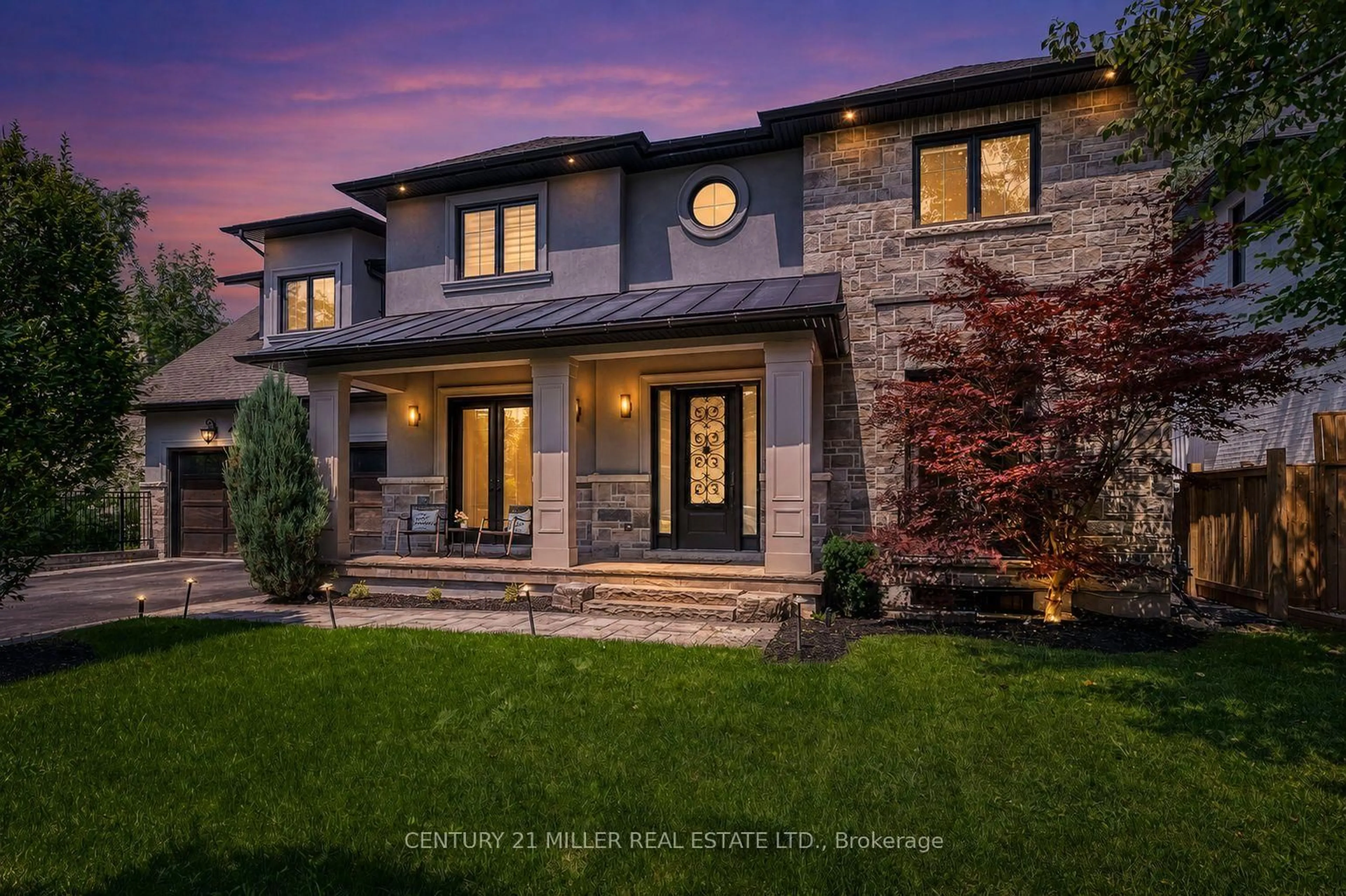 Home with brick exterior material, street for 1399 WILLOWDOWN Rd, Oakville Ontario L6L 1X2