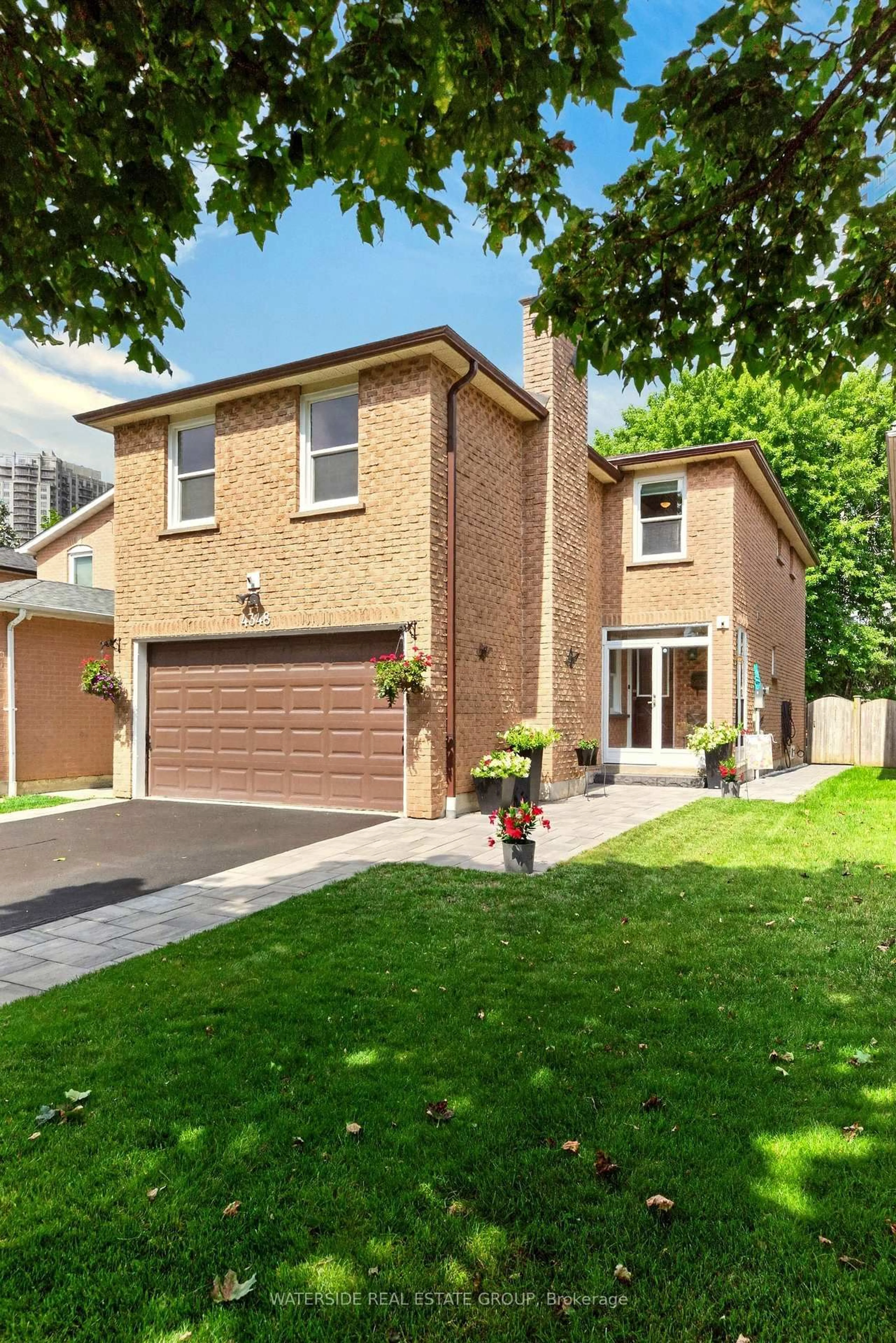 Home with brick exterior material, street for 4348 Jenkins Cres, Mississauga Ontario L5R 1V3