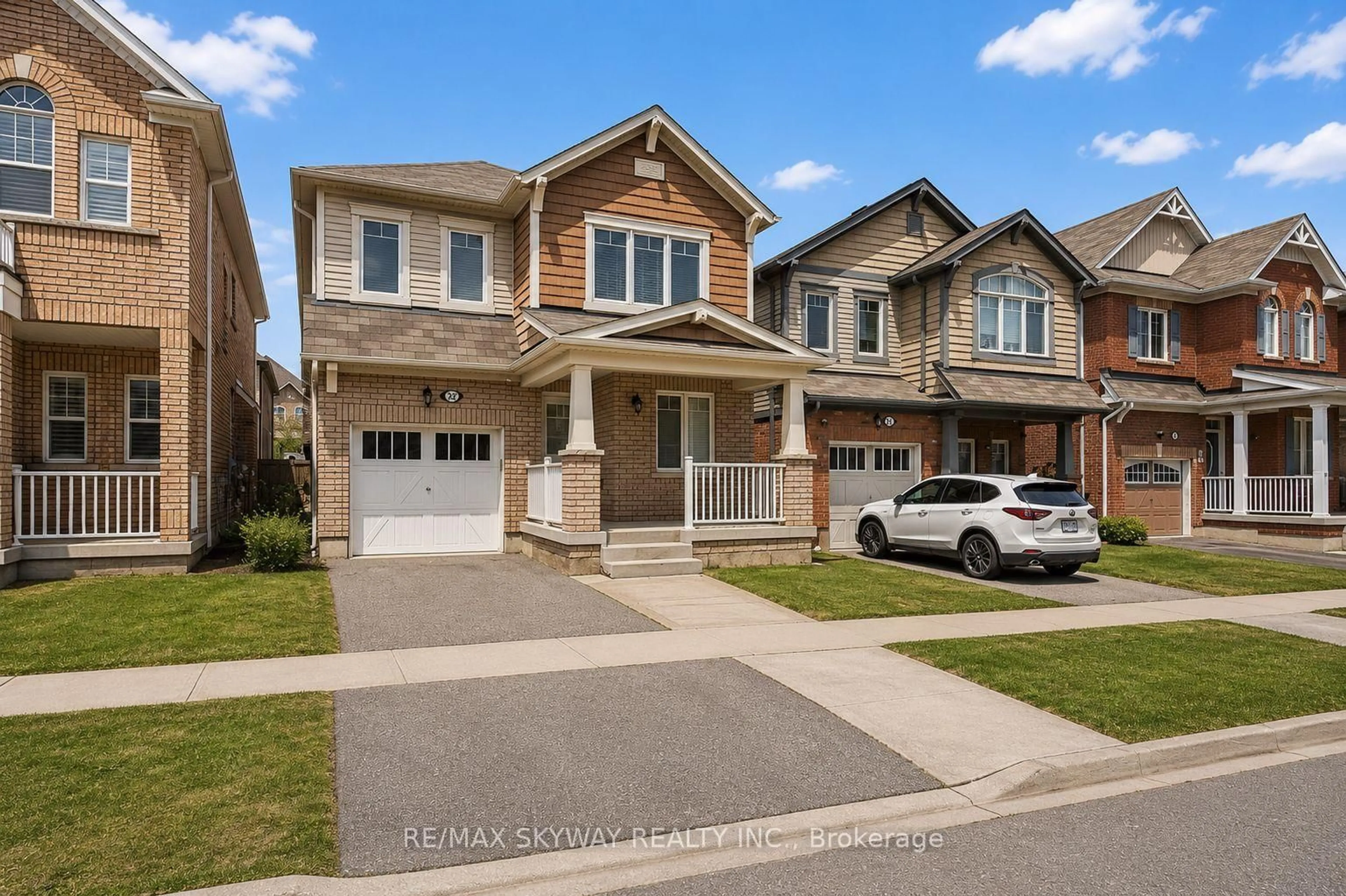 Home with brick exterior material, street for 92 Stedford Cres, Brampton Ontario L7A 4P7