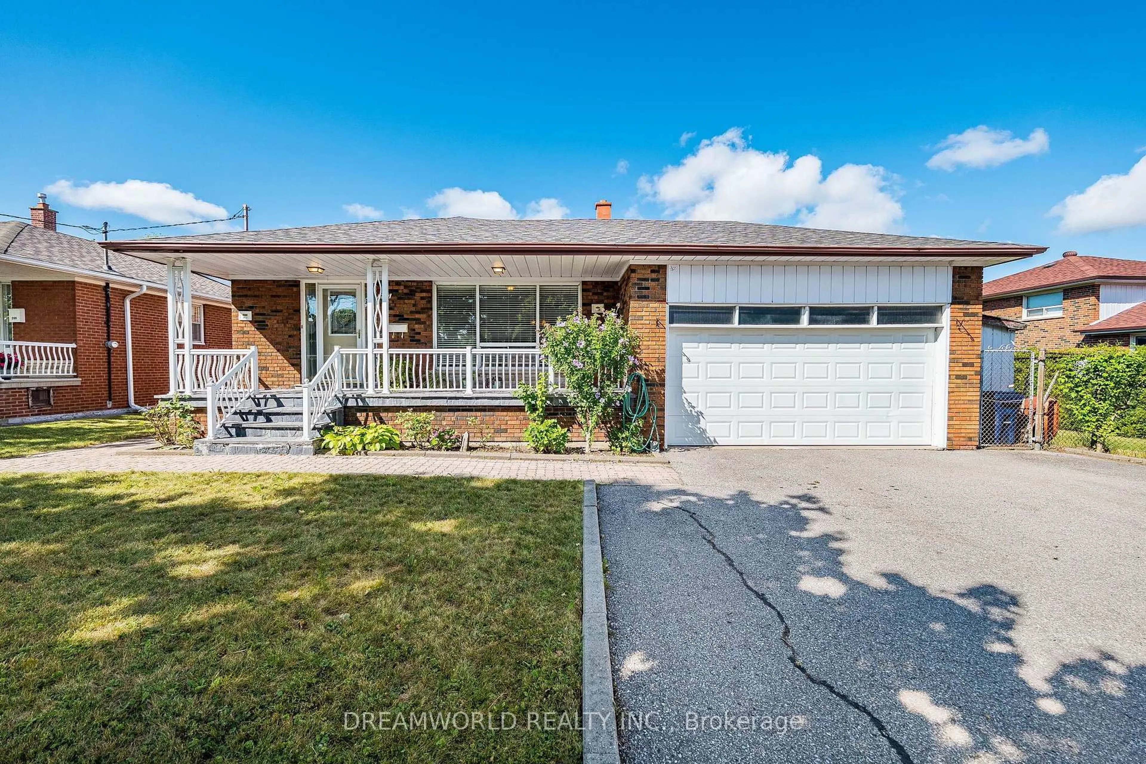 Home with brick exterior material, street for 297 Derrydown Rd, Toronto Ontario M3J 1S4