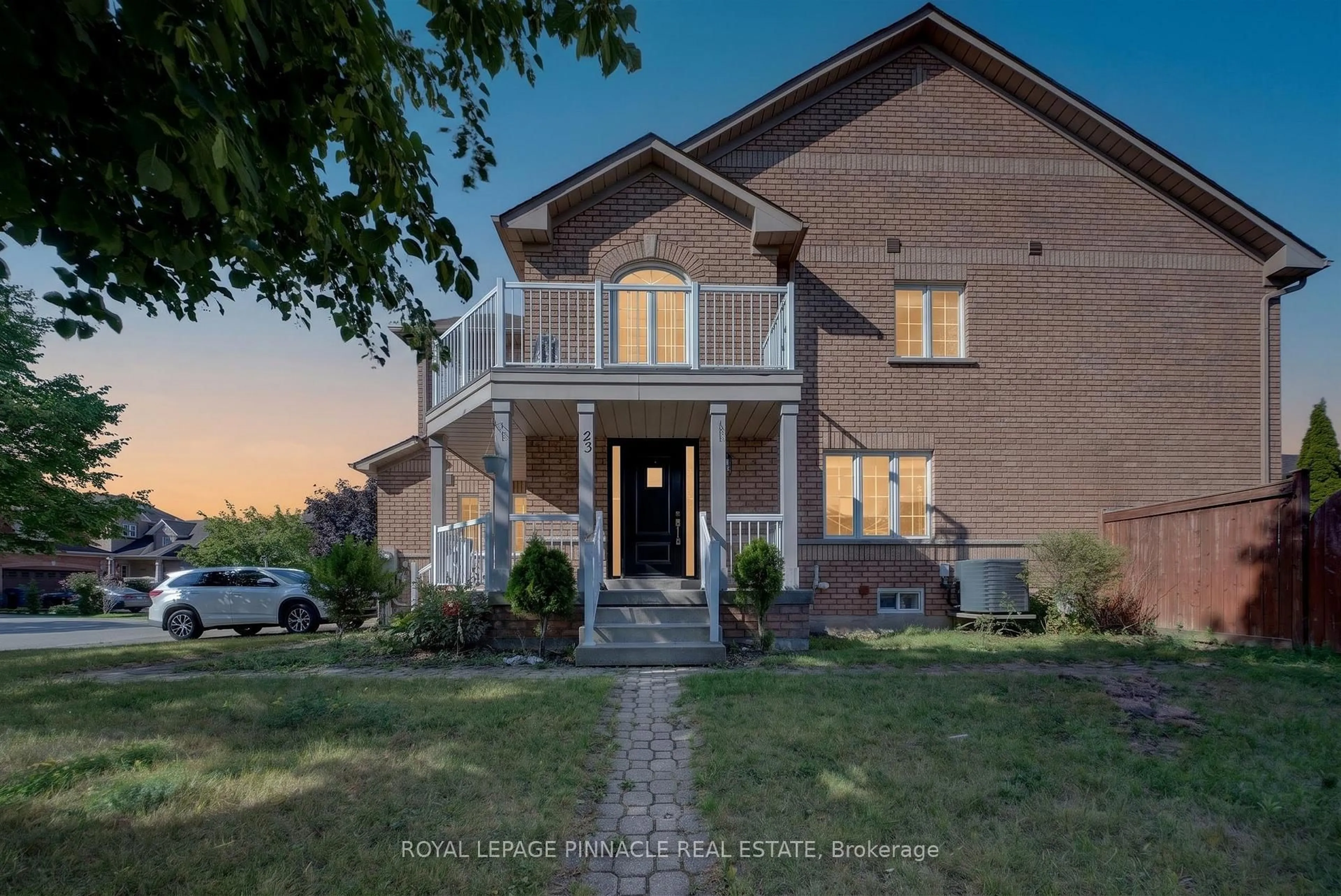 Home with brick exterior material, street for 23 Prince Cres, Brampton Ontario L7A 2C9