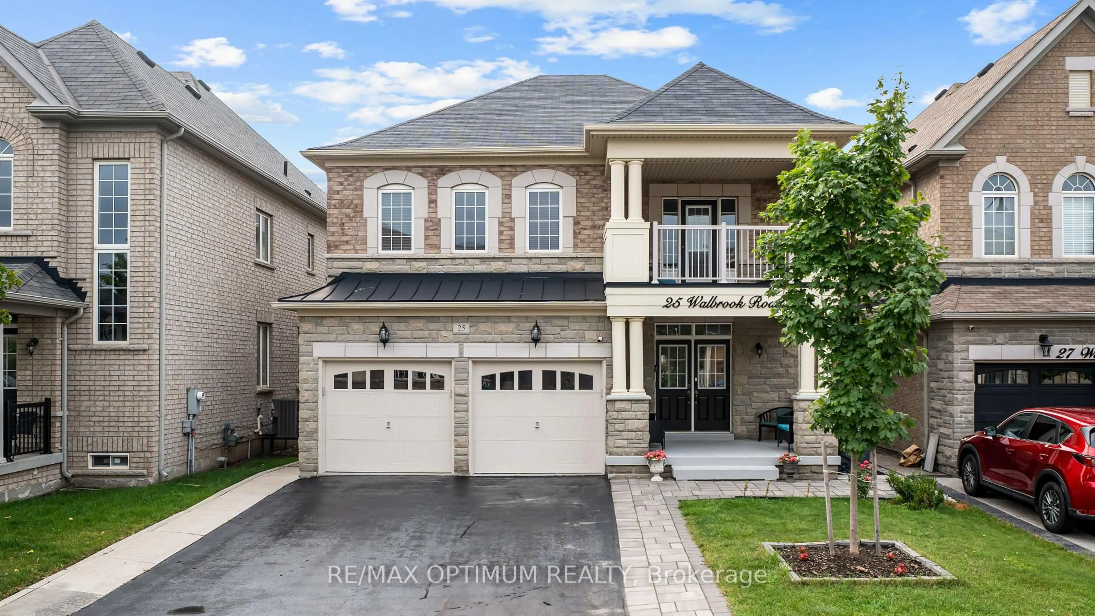 Home with brick exterior material, street for 25 Walbrook Rd, Brampton Ontario L6X 3E3