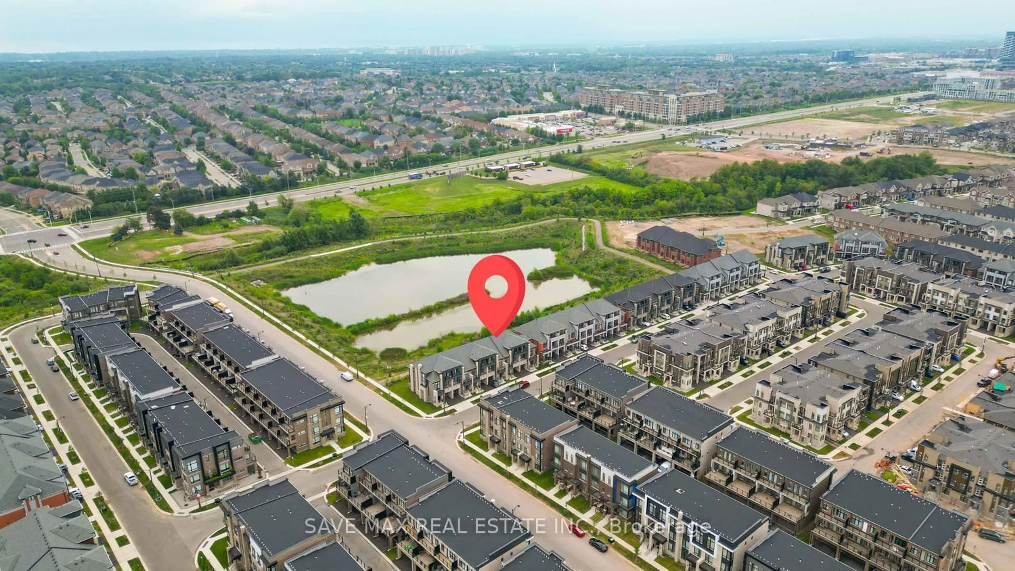 A pic from outside/outdoor area/front of a property/back of a property/a pic from drone, unknown for 1320 Anthonia Tr, Oakville Ontario L6H 7Z2