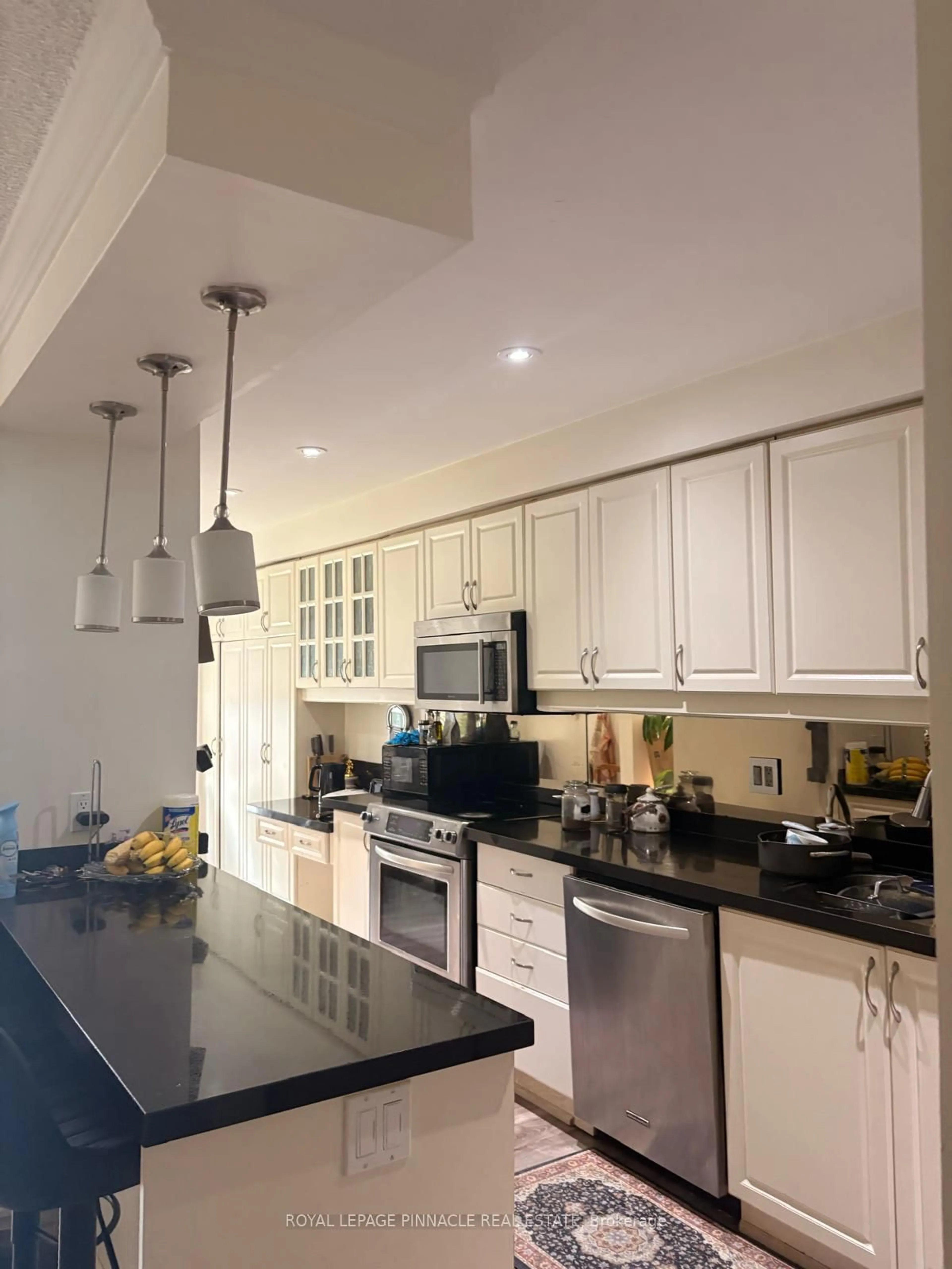 Open concept kitchen, ceramic/tile floor for 3420 South Millway #53, Mississauga Ontario L5L 3V4