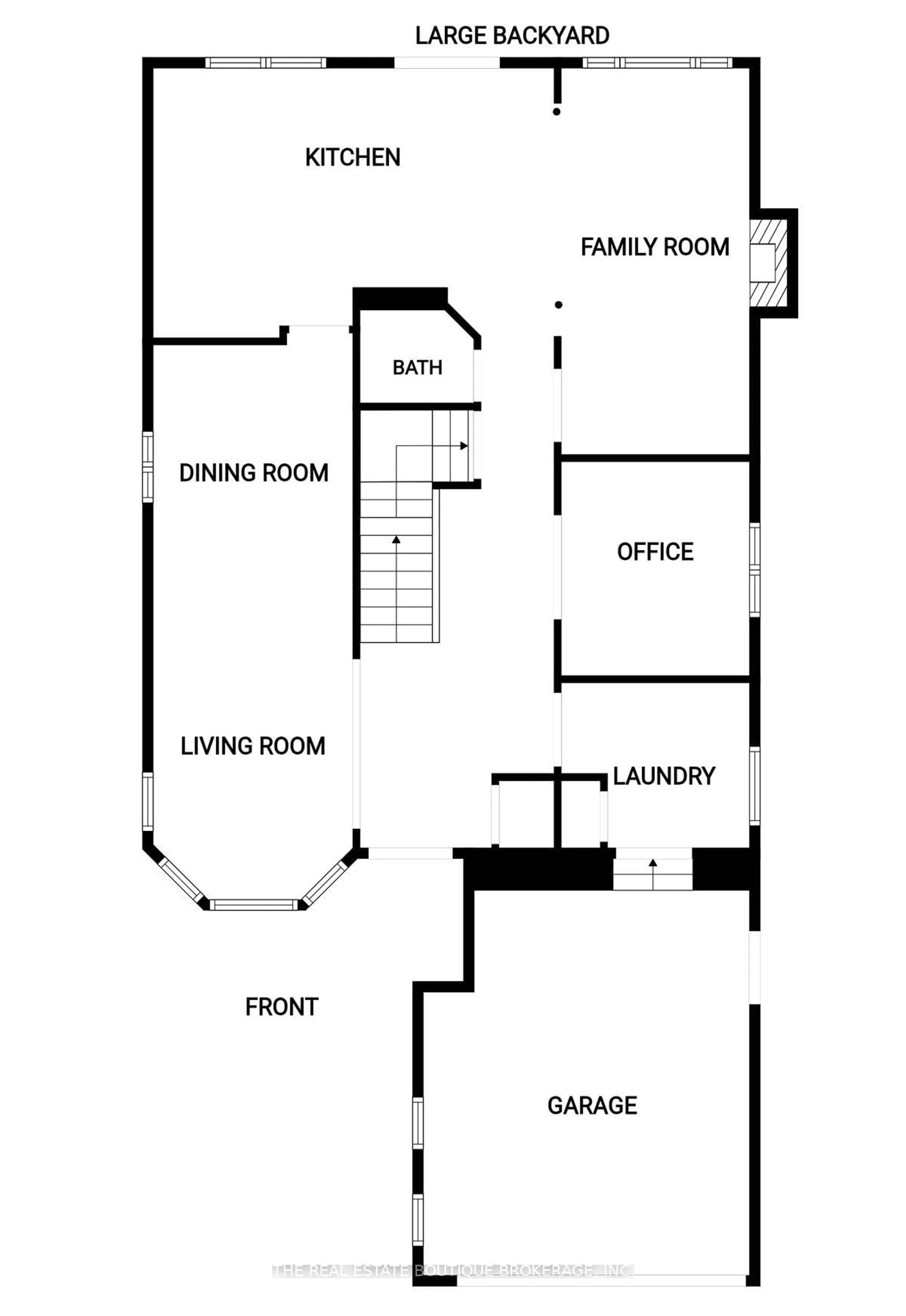 Floor plan for 470 Amanda Cres, Burlington Ontario L7L 6H5