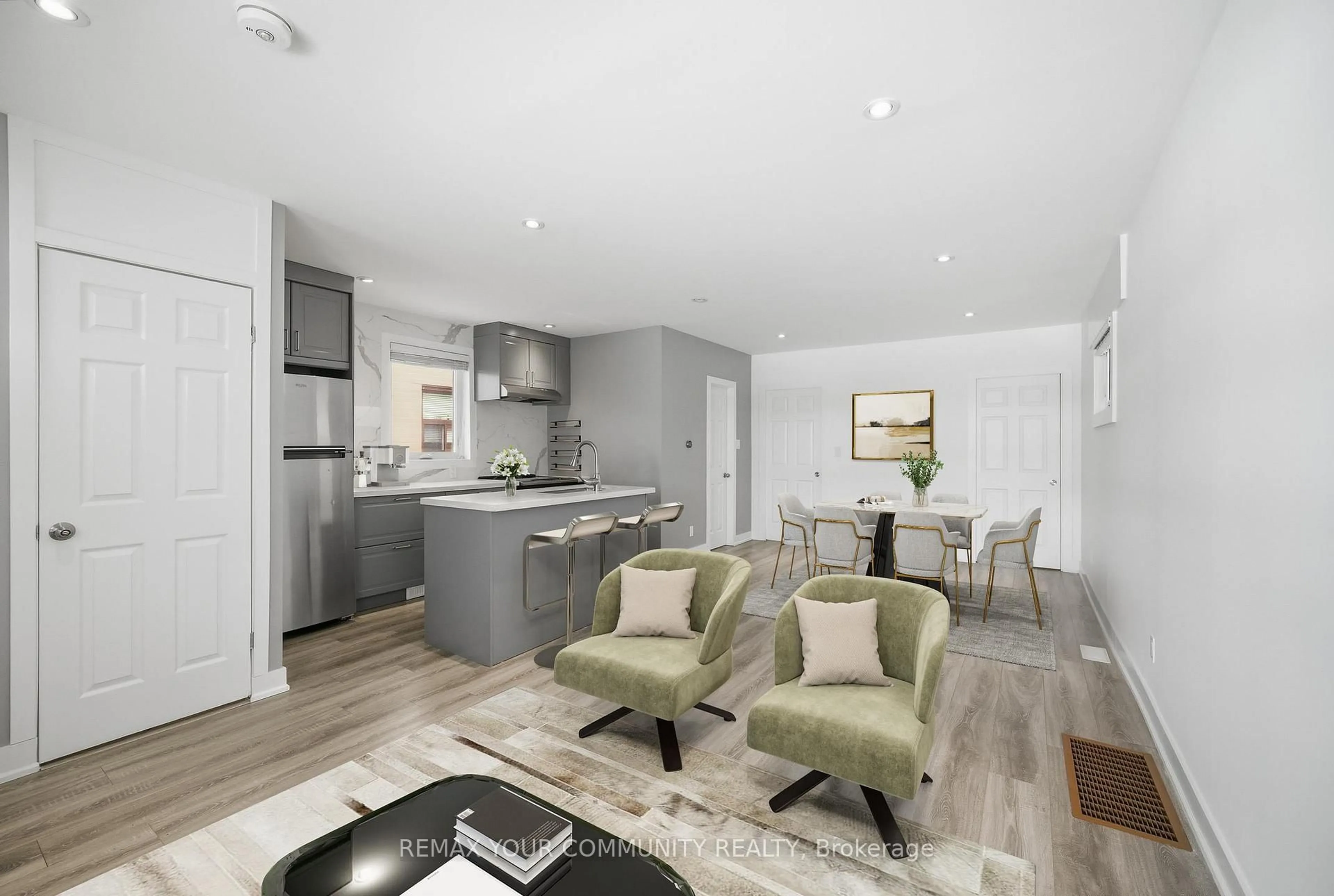 Open concept kitchen, unknown for 172 Times Rd, Toronto Ontario M6B 3M6