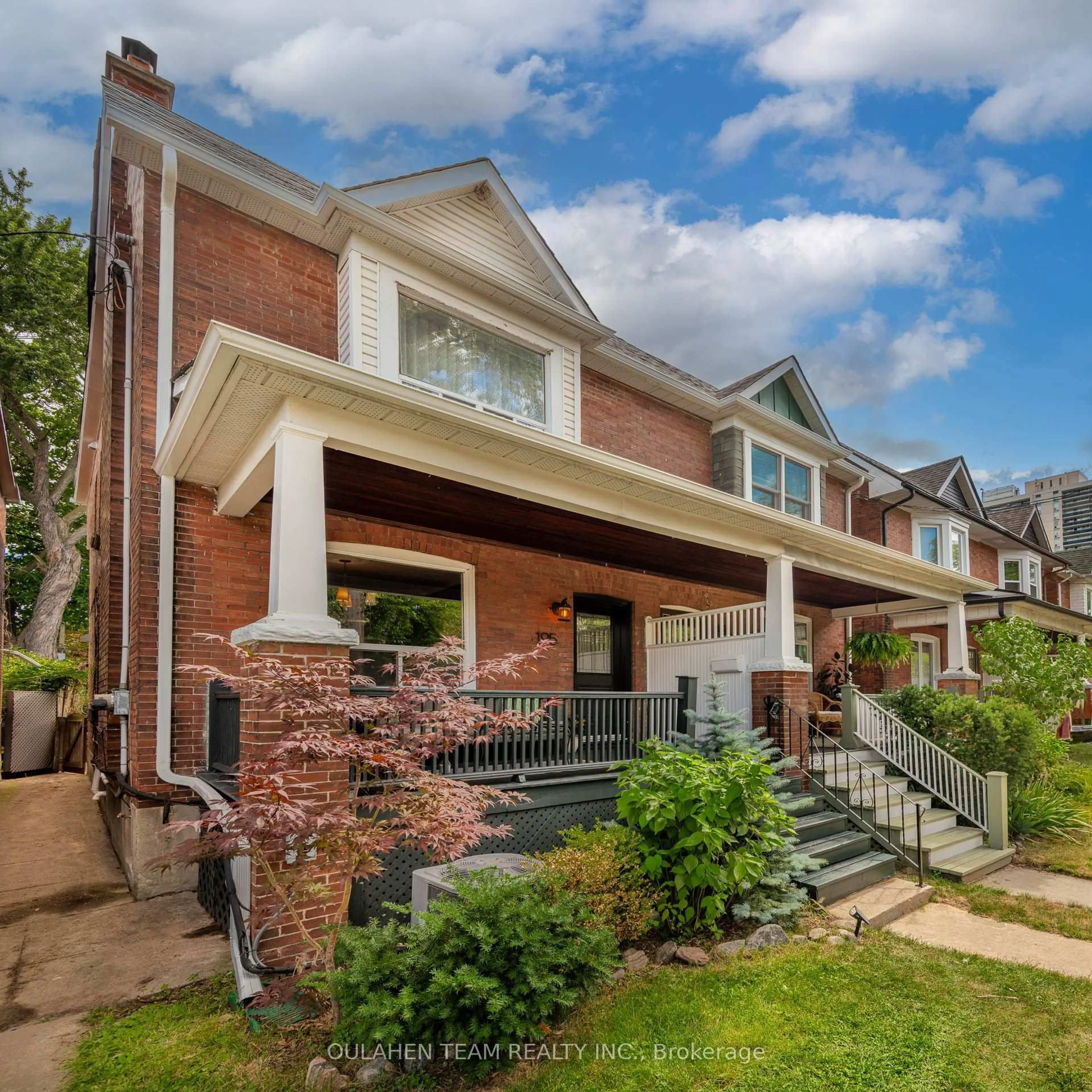 Home with brick exterior material, street for 195 Pacific Ave, Toronto Ontario M6P 2P6