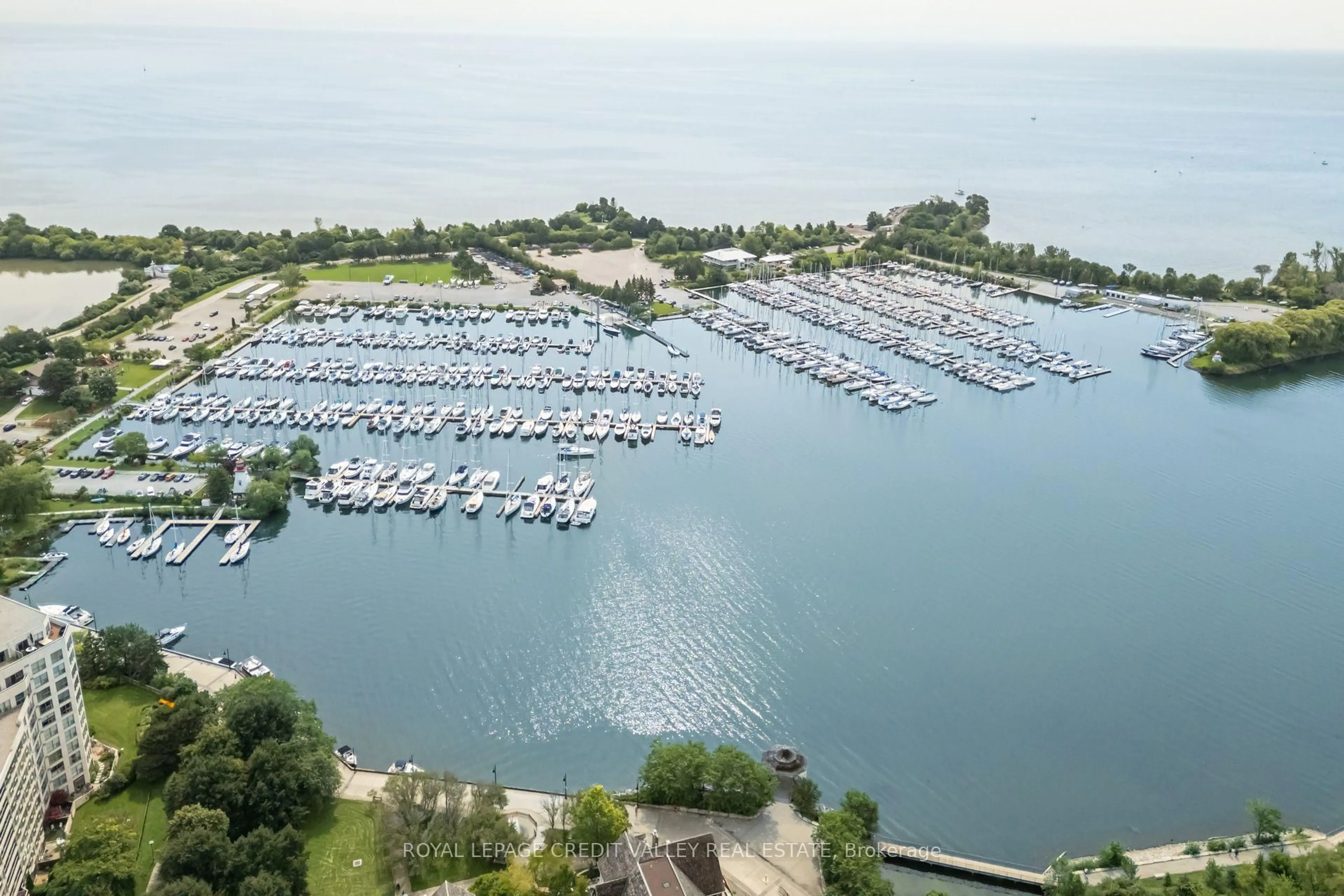A pic from outside/outdoor area/front of a property/back of a property/a pic from drone, water/lake/river/ocean view for 2287 Lake Shore Blvd #501, Toronto Ontario M8V 3Y1