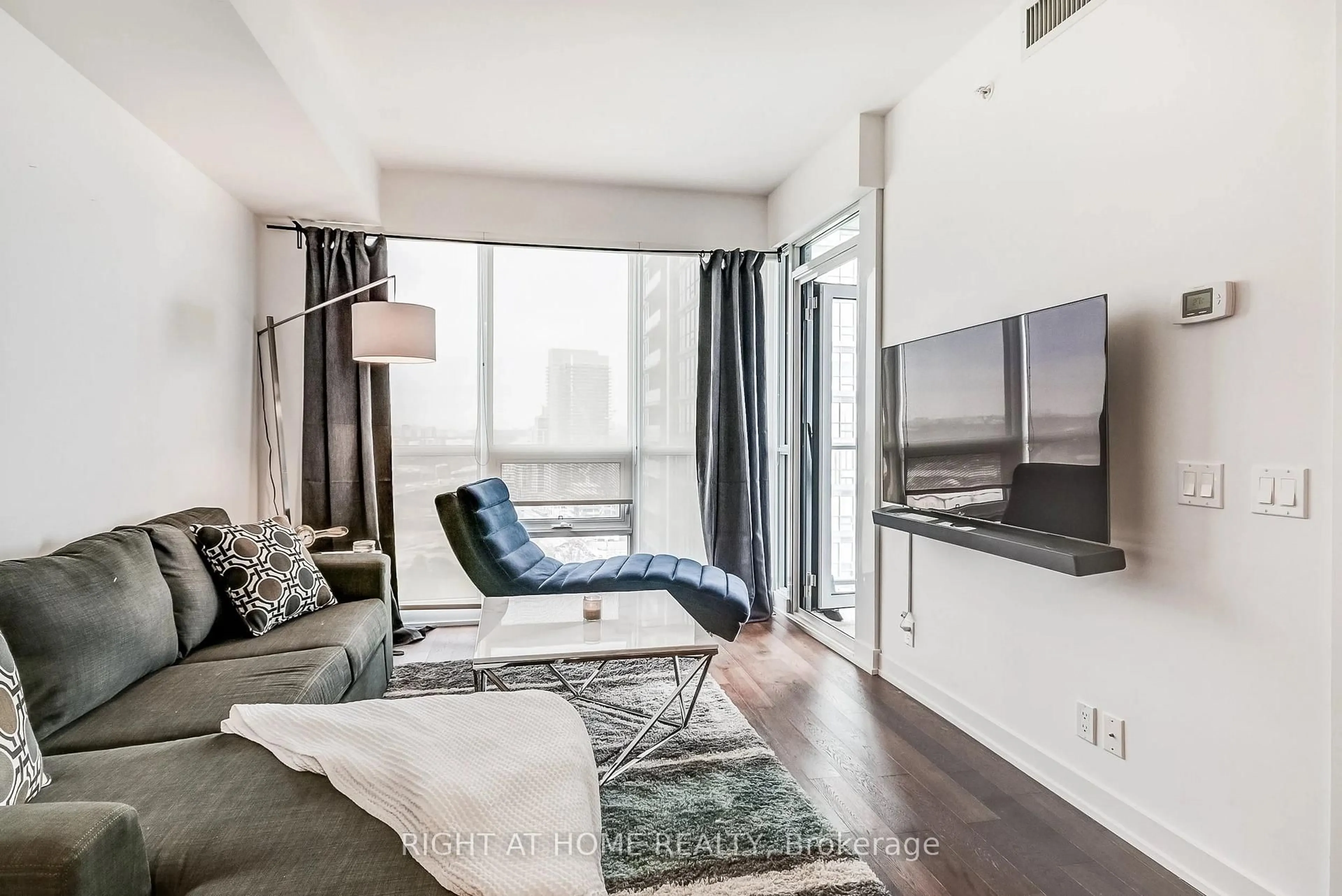 Living room with furniture, unknown for 2212 Lake Shore Blvd #2710, Toronto Ontario M8V 0C2