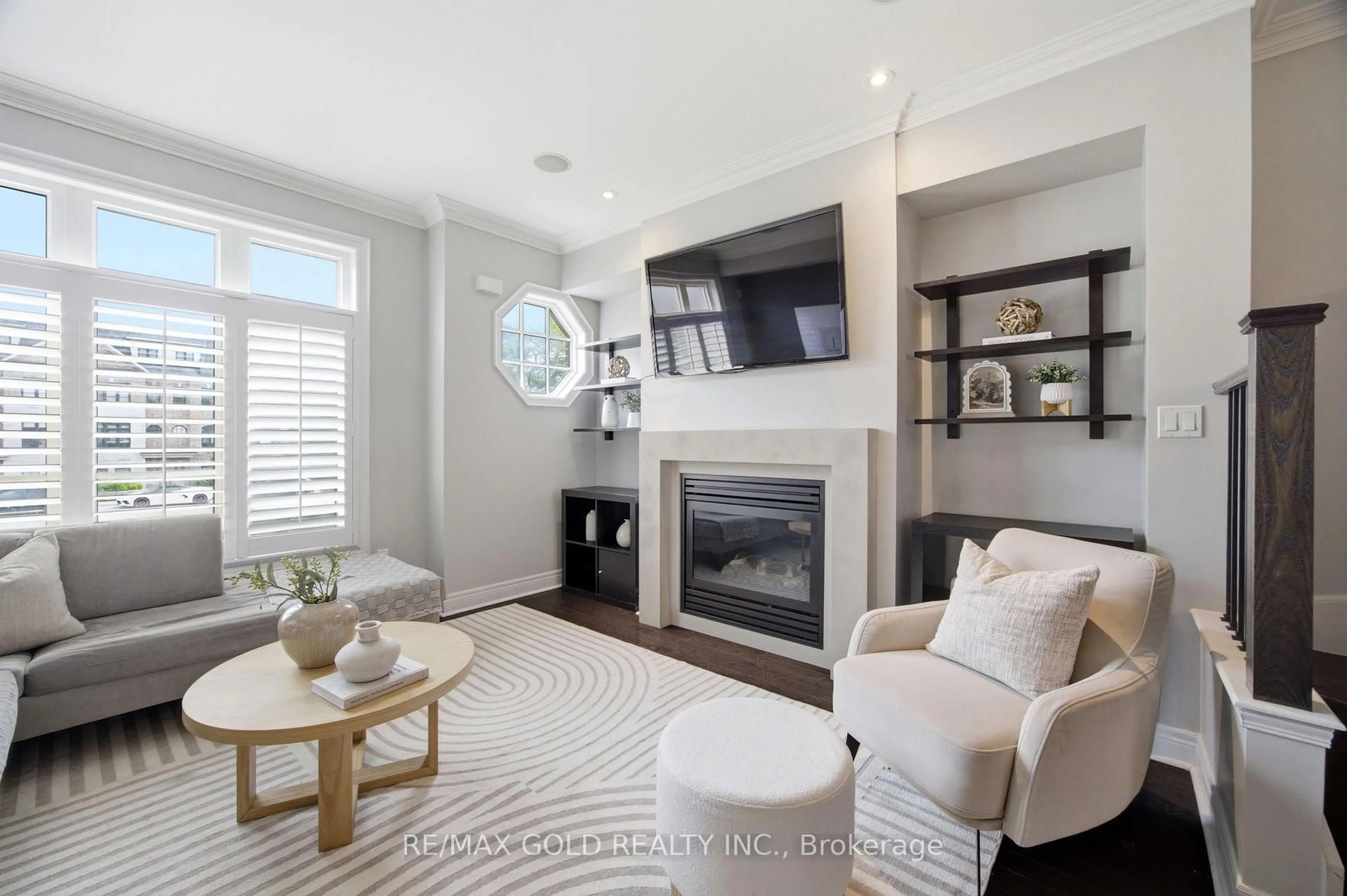 Living room with furniture, unknown for 71 Cormier Hts, Toronto Ontario M8Z 0B6