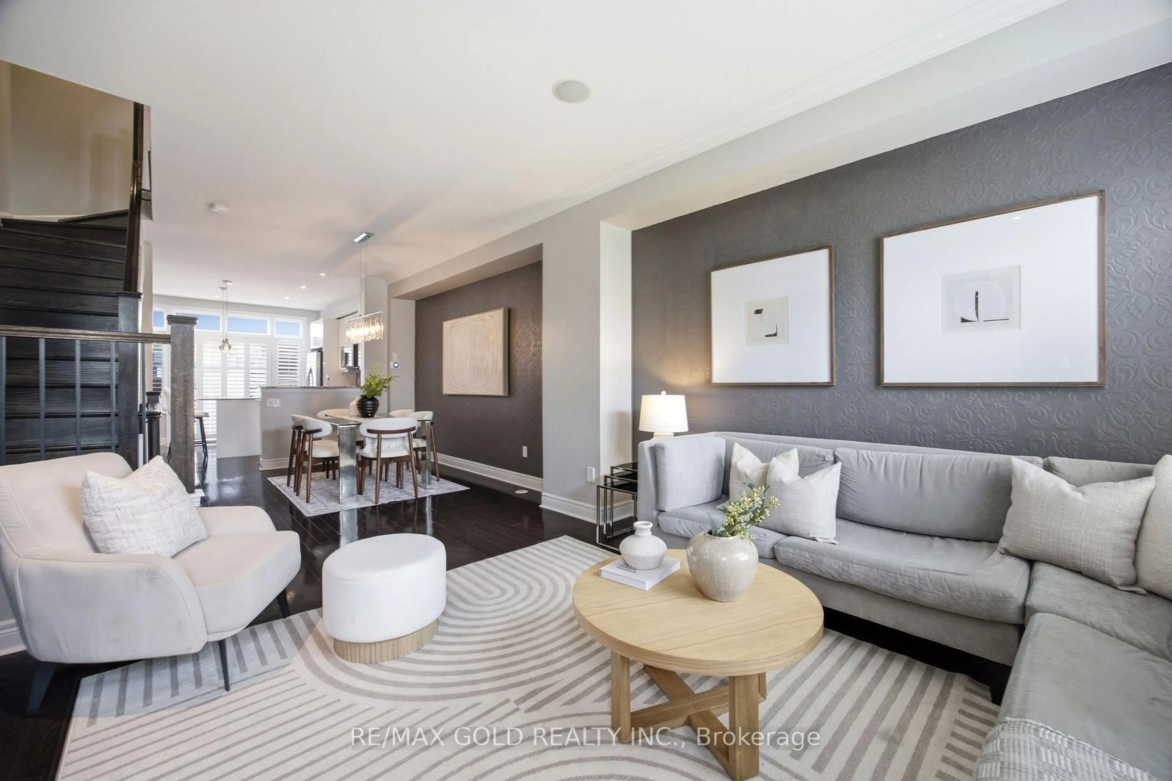 Living room with furniture, unknown for 71 Cormier Hts, Toronto Ontario M8Z 0B6