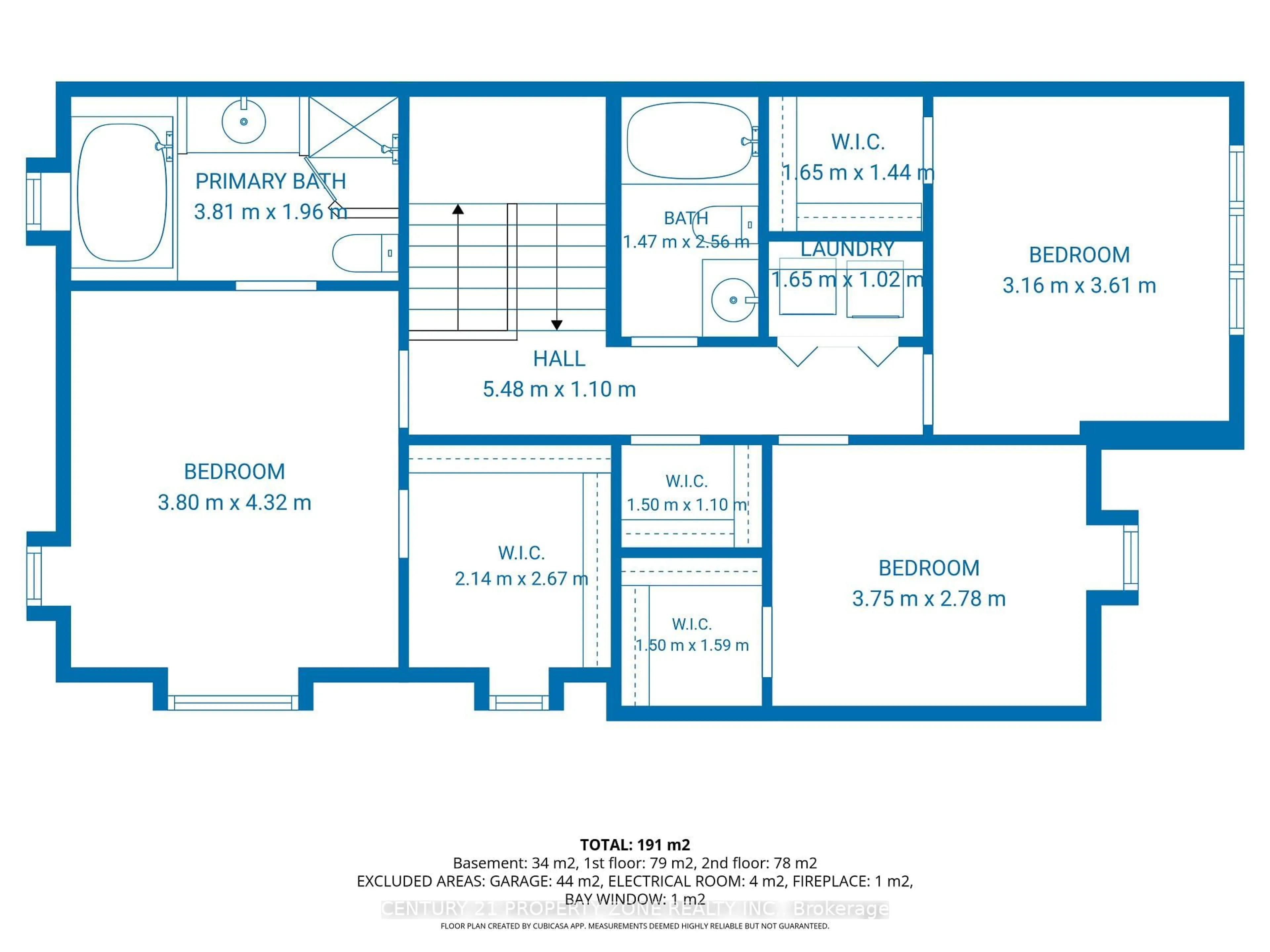 Floor plan for 27 Midhope Way, Brampton Ontario L6Y 5W6