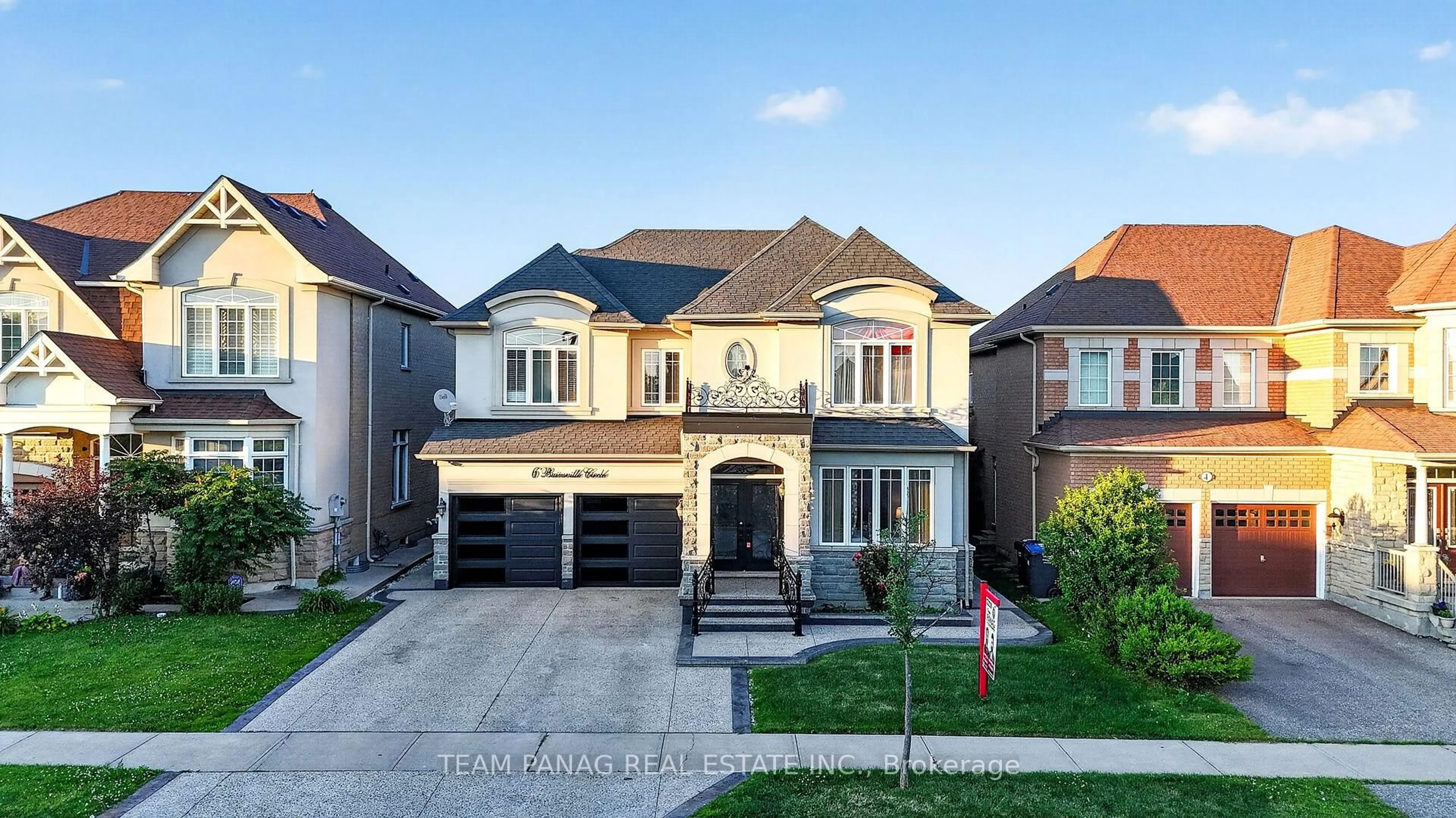 Home with brick exterior material, street for 6 Bainsville Circ, Brampton Ontario L6P 3A5