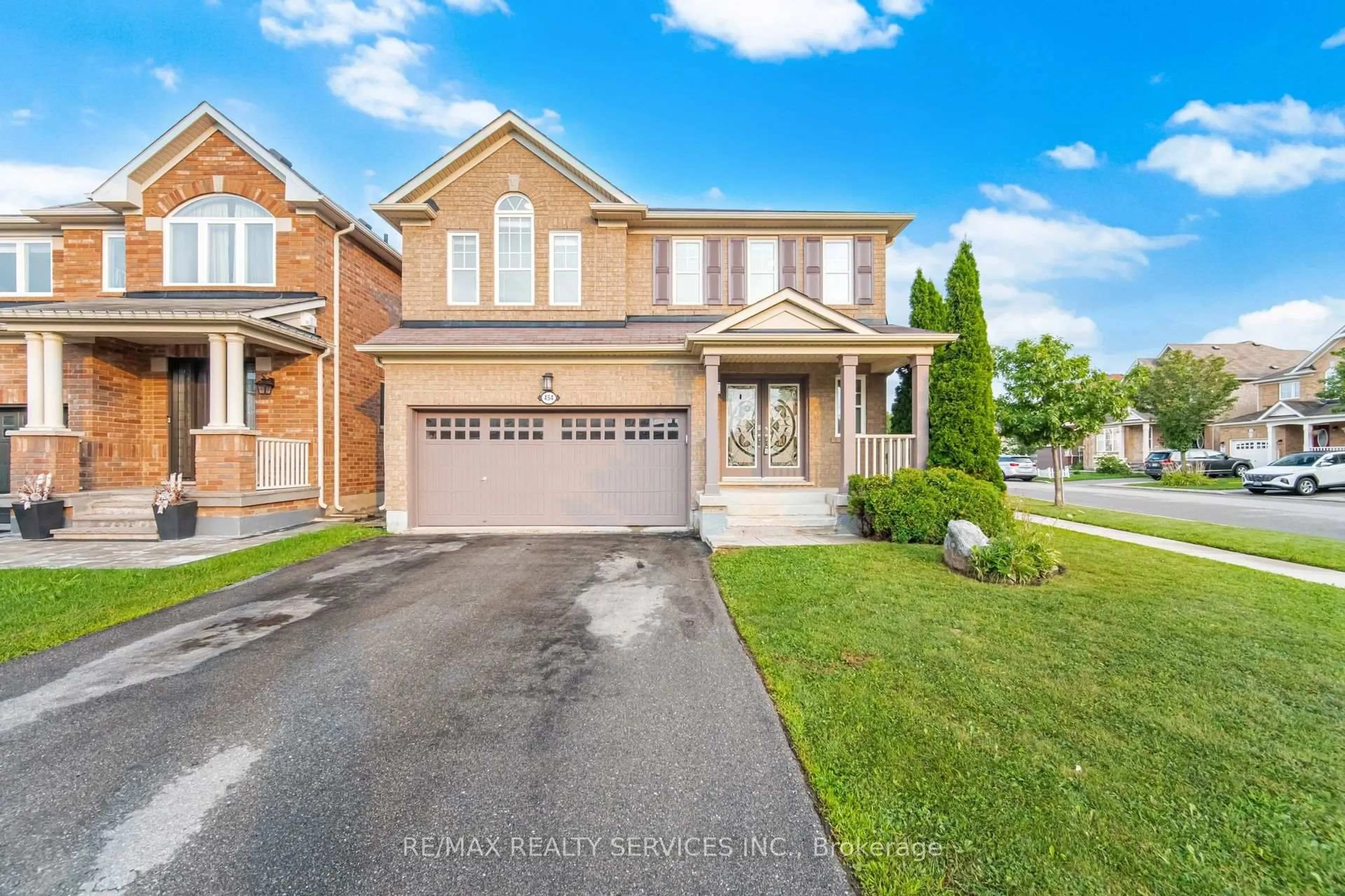 Home with brick exterior material, street for 454 Grenke Pl, Milton Ontario L9T 7T6