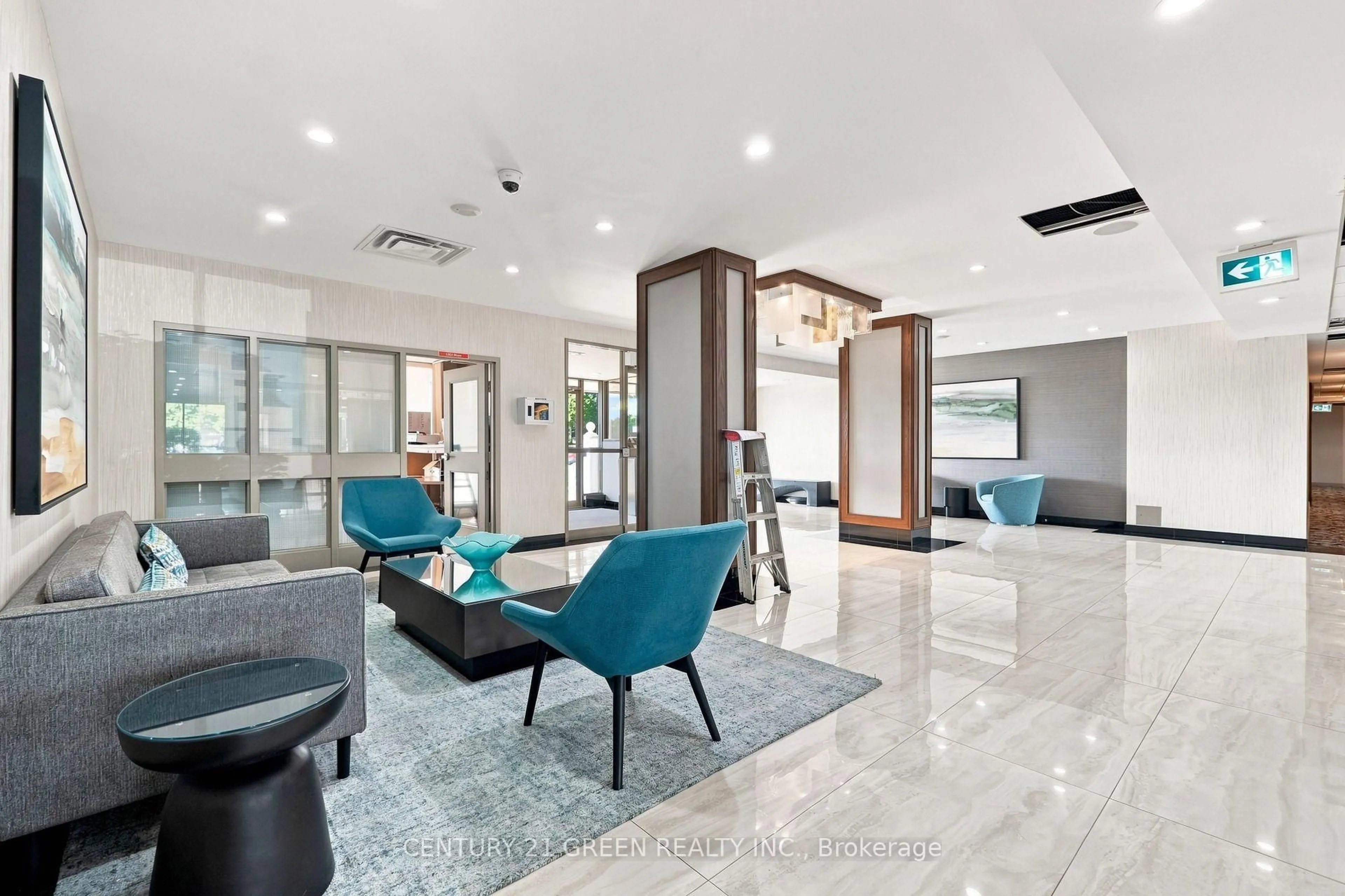 Lobby for 350 Rathburn Rd #1405, Mississauga Ontario L5B 3Y2