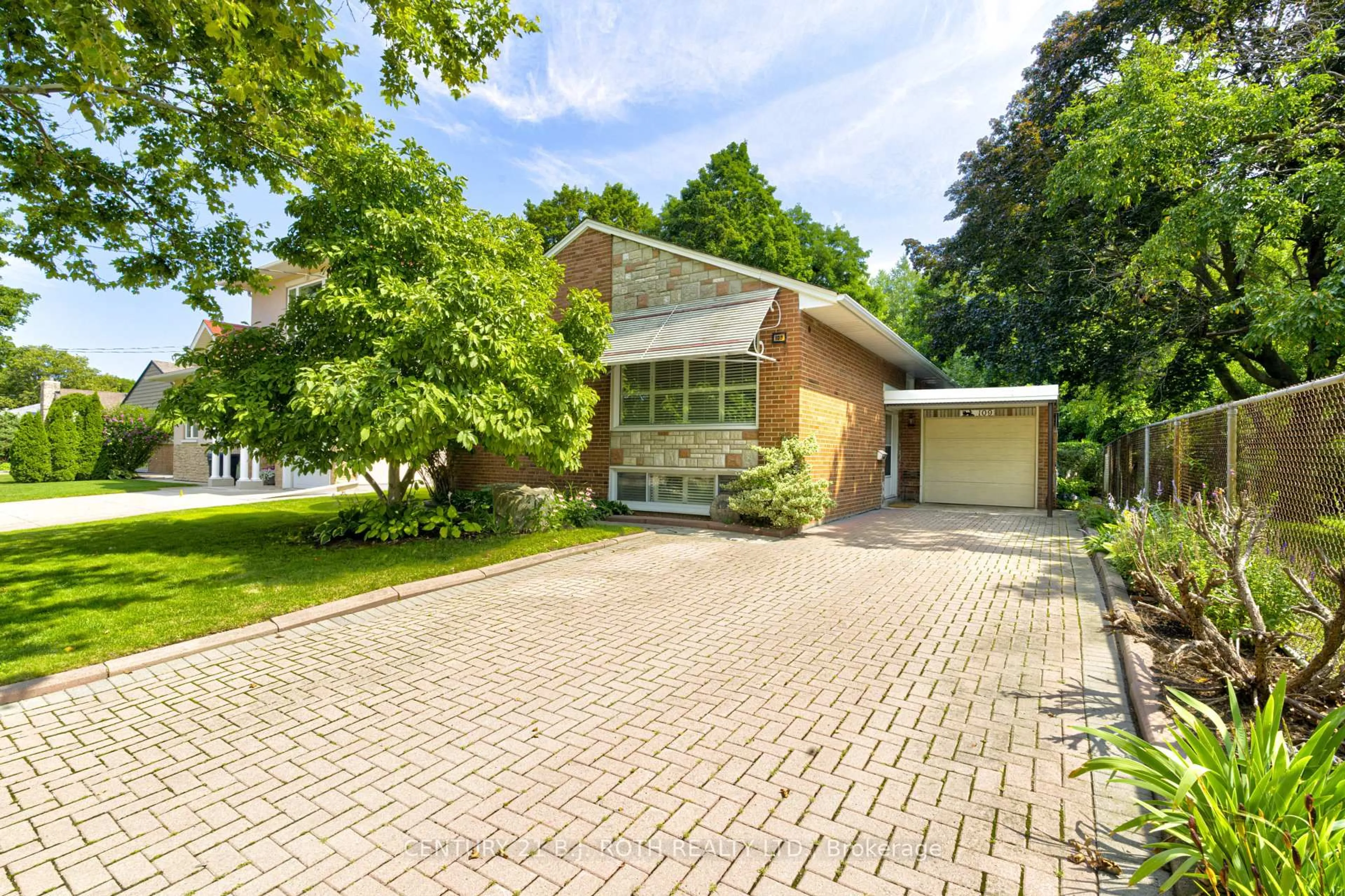 Home with brick exterior material, street for 109 Wincott Dr, Toronto Ontario M9R 2P5