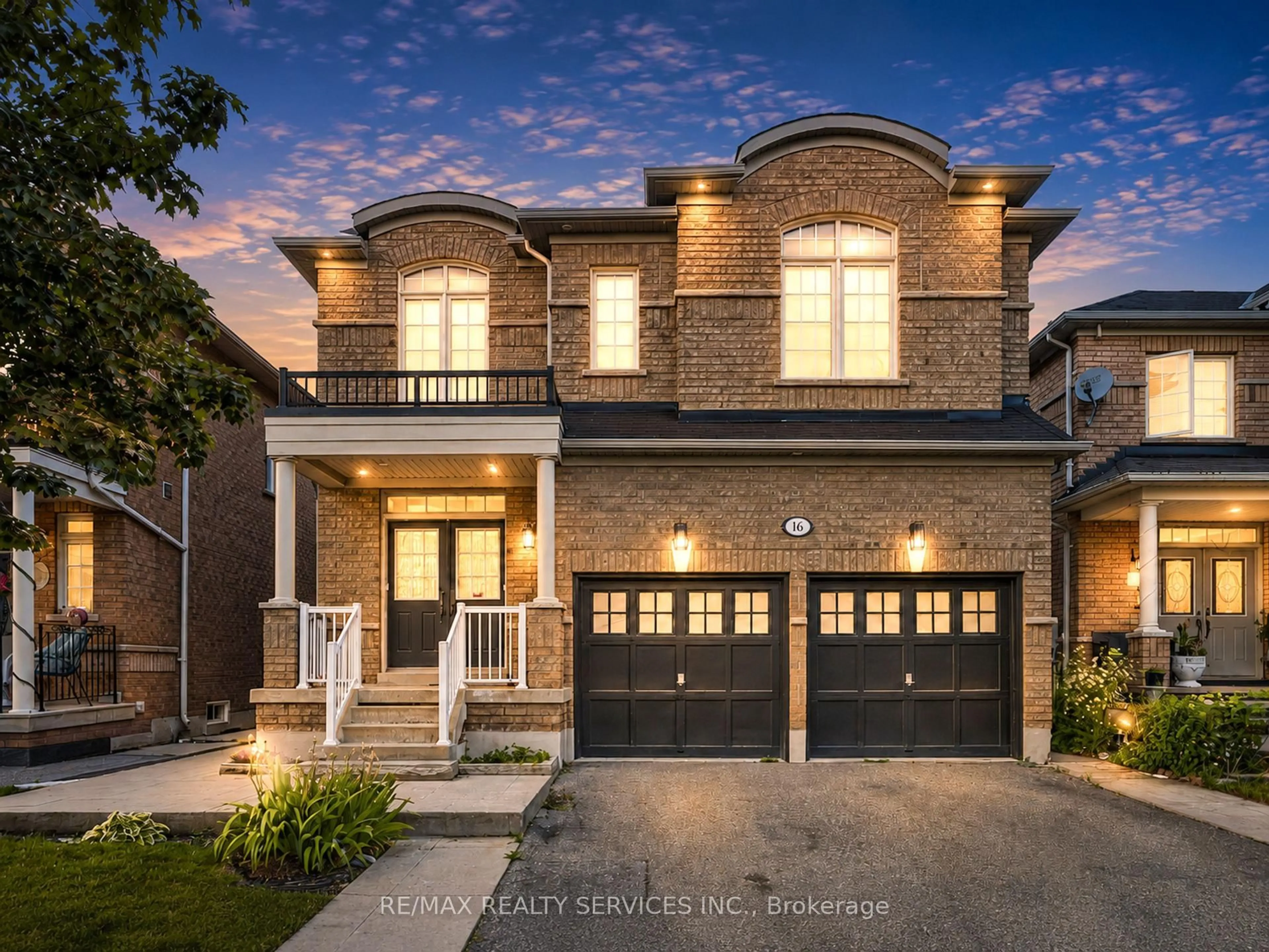 Home with brick exterior material, street for 16 Fallgate Dr, Brampton Ontario L6X 0R5