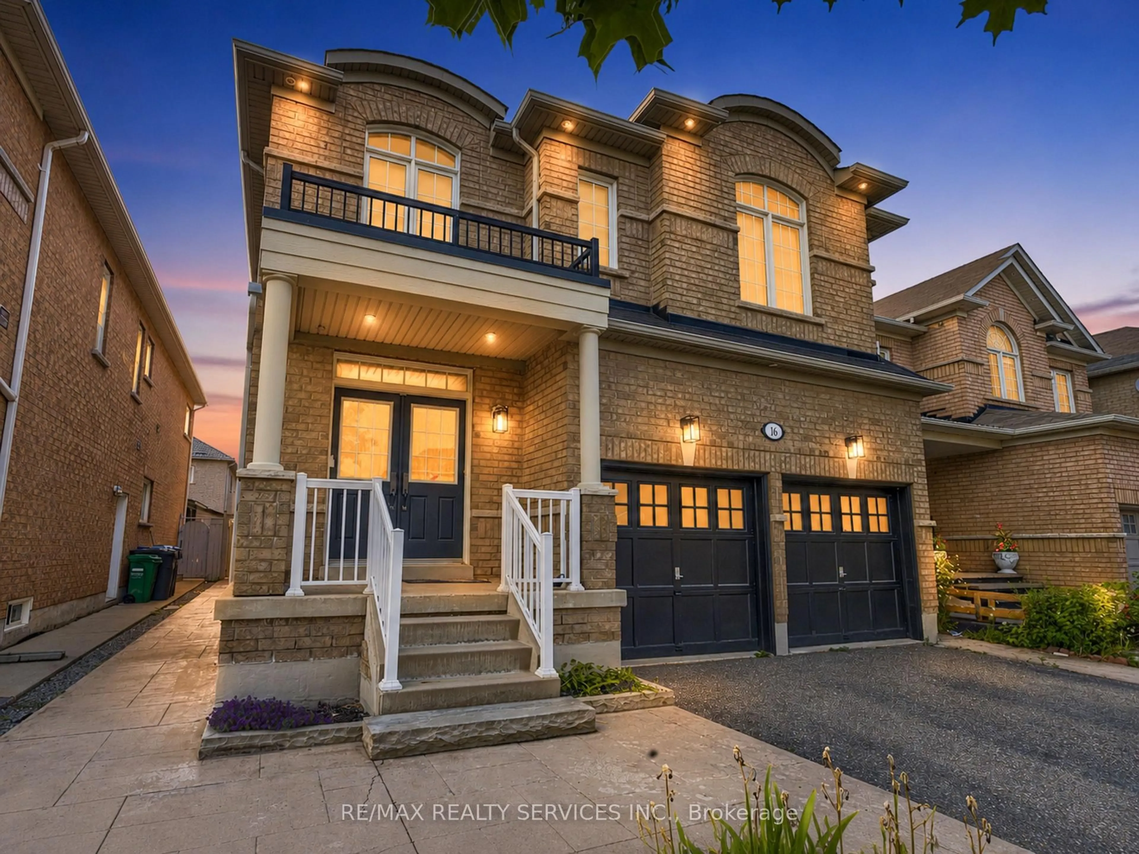 Home with brick exterior material, street for 16 Fallgate Dr, Brampton Ontario L6X 0R5