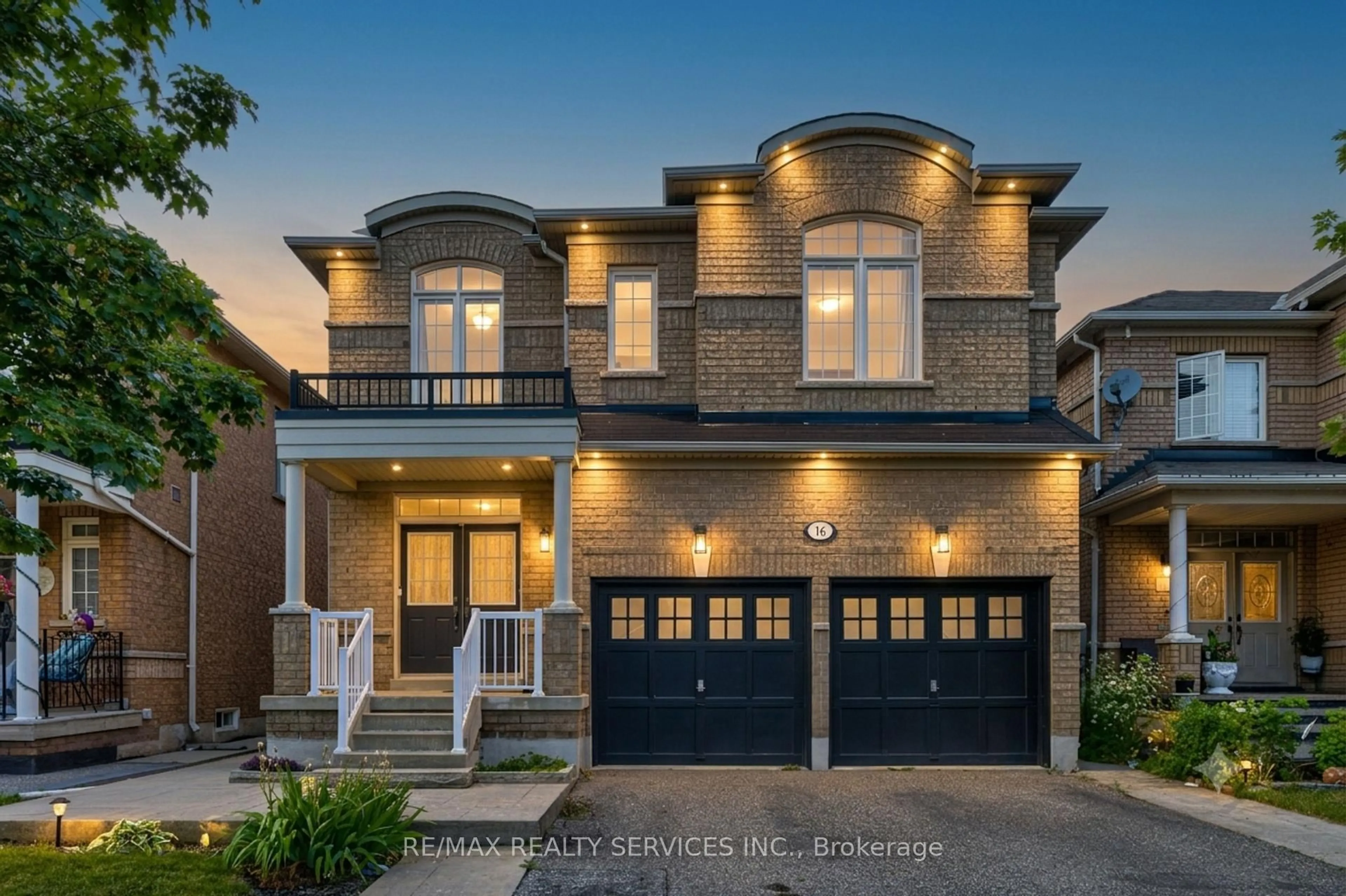 Home with brick exterior material, street for 16 Fallgate Dr, Brampton Ontario L6X 0R5