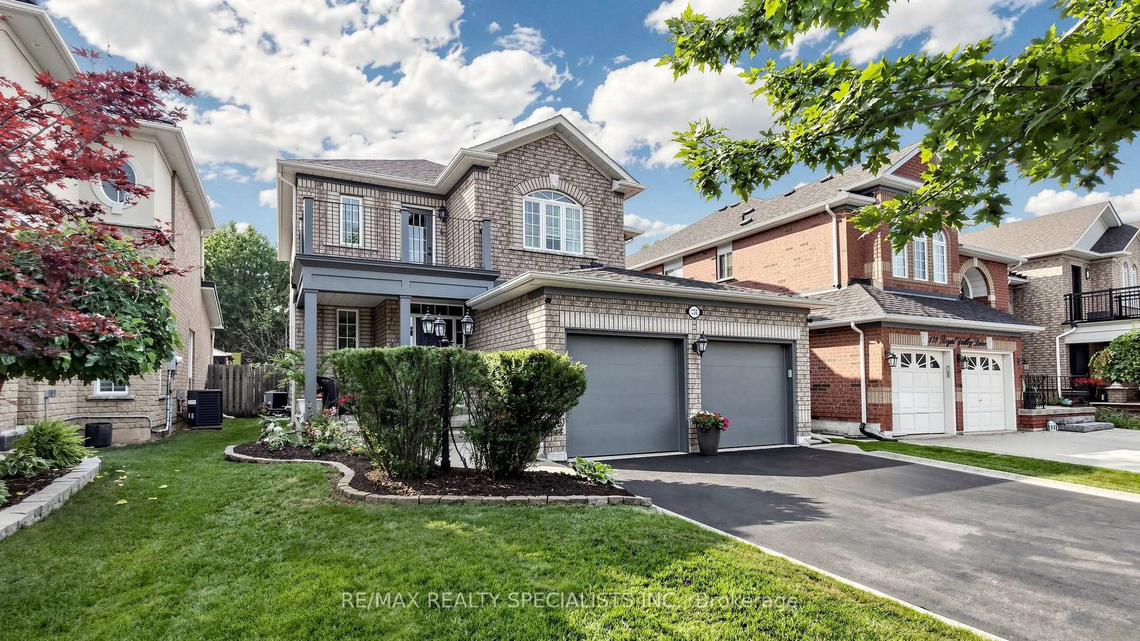 Home with brick exterior material, street for 176 Royal Valley Dr, Caledon Ontario L7C 1C9