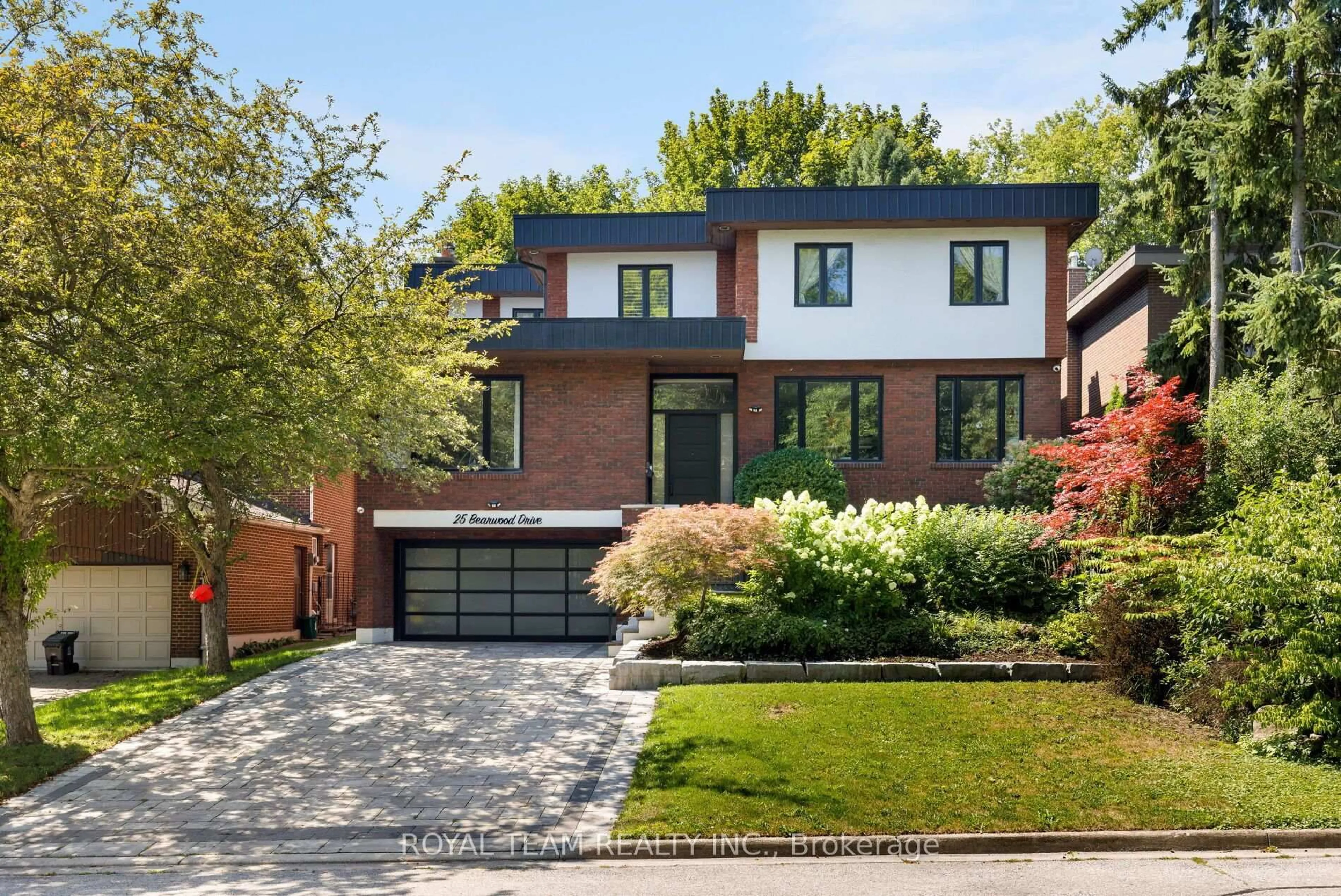 Home with brick exterior material, street for 25 Bearwood Dr, Toronto Ontario M9A 4G5