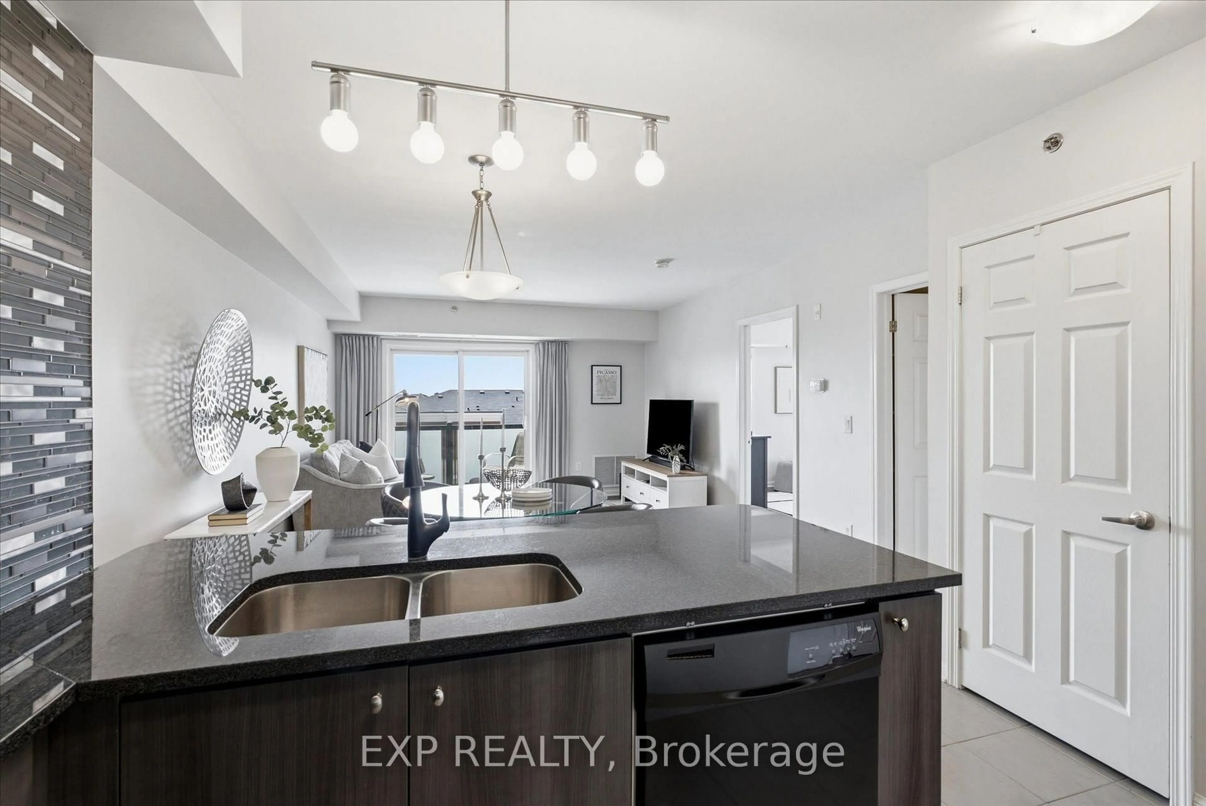 Open concept kitchen, unknown for 60 Baycliffe Cres #412A, Brampton Ontario L7A 0Z4