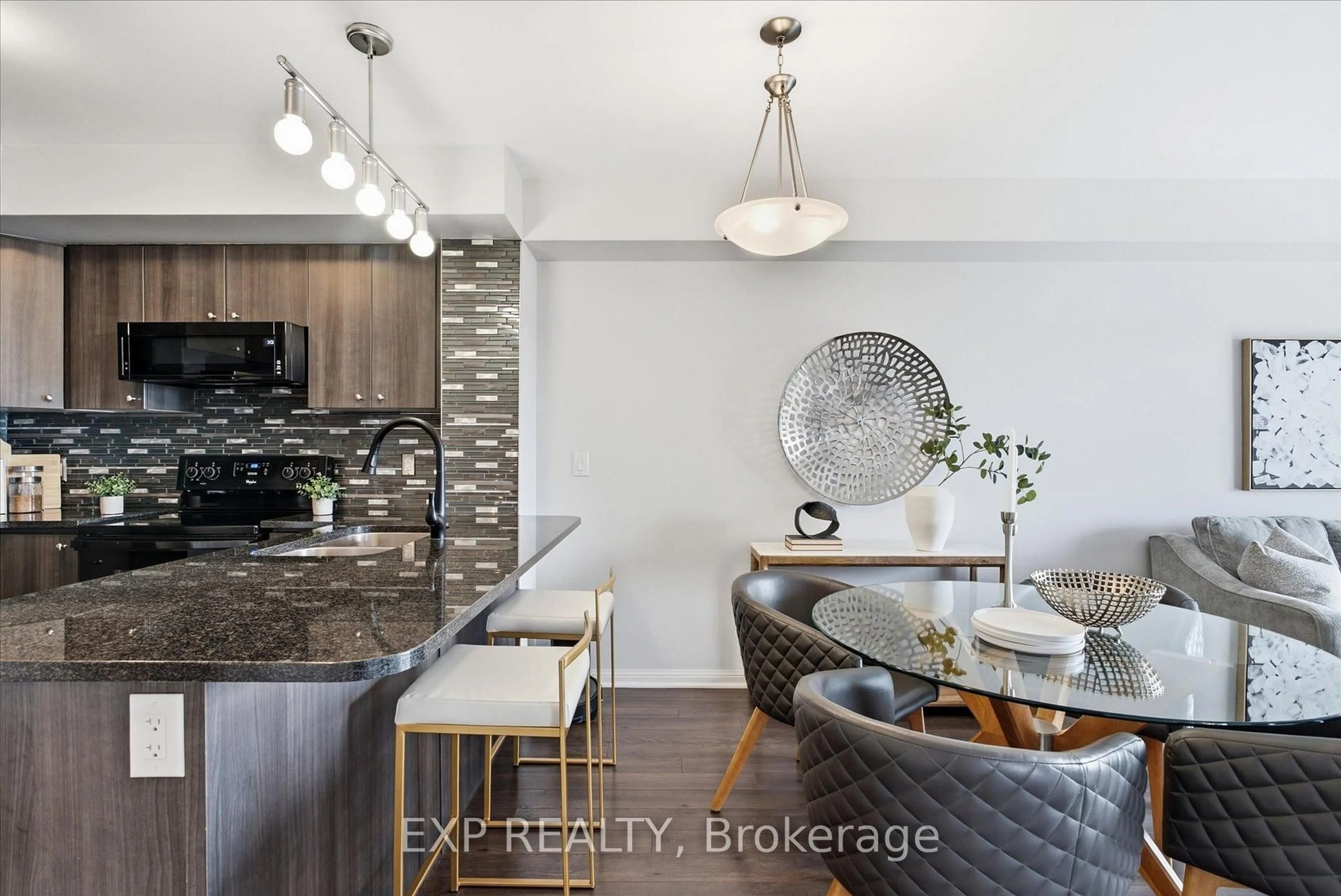 Open concept kitchen, unknown for 60 Baycliffe Cres #412A, Brampton Ontario L7A 0Z4