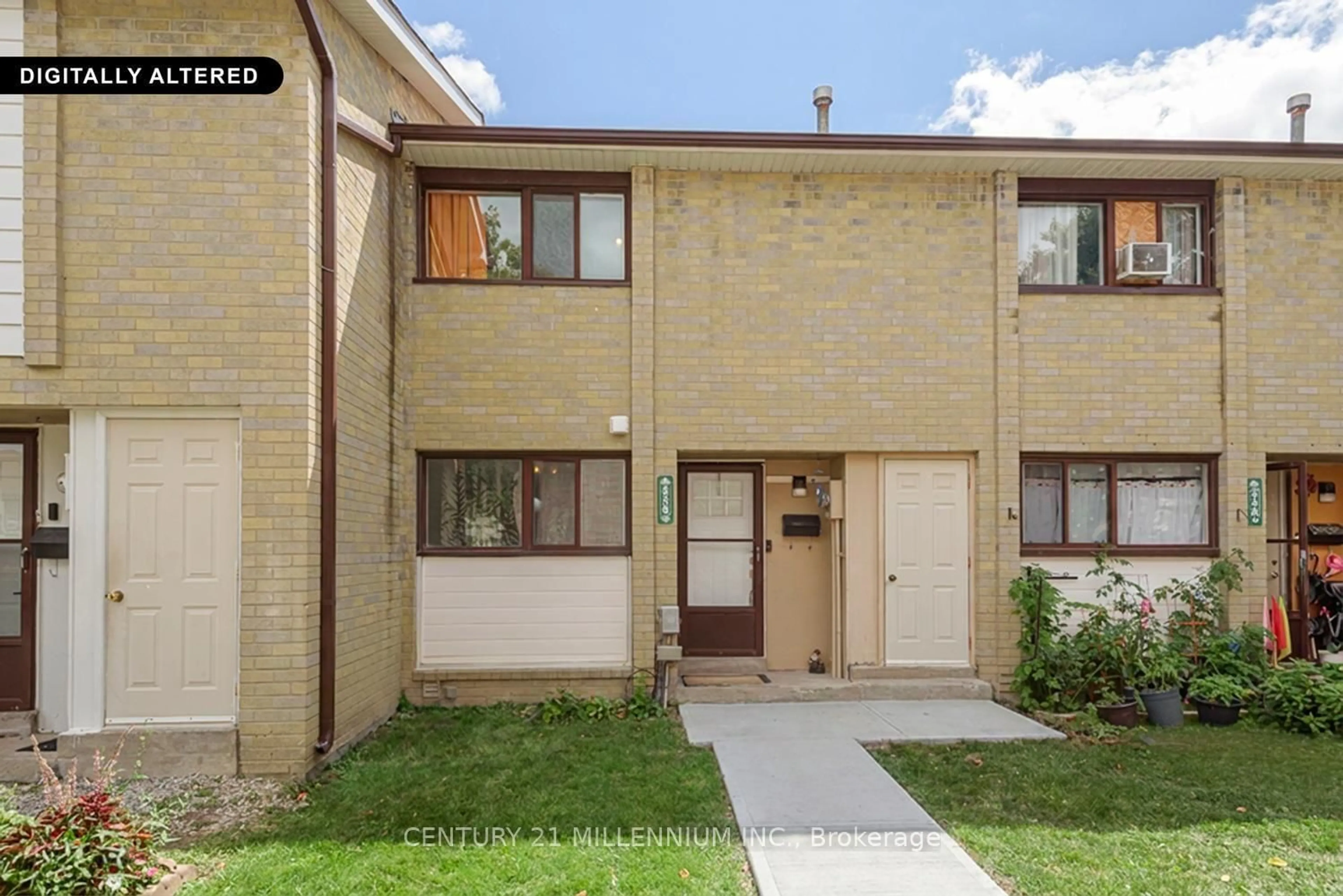 A pic from outside/outdoor area/front of a property/back of a property/a pic from drone, street for 336 Fleetwood Cres, Brampton Ontario L6T 2E7