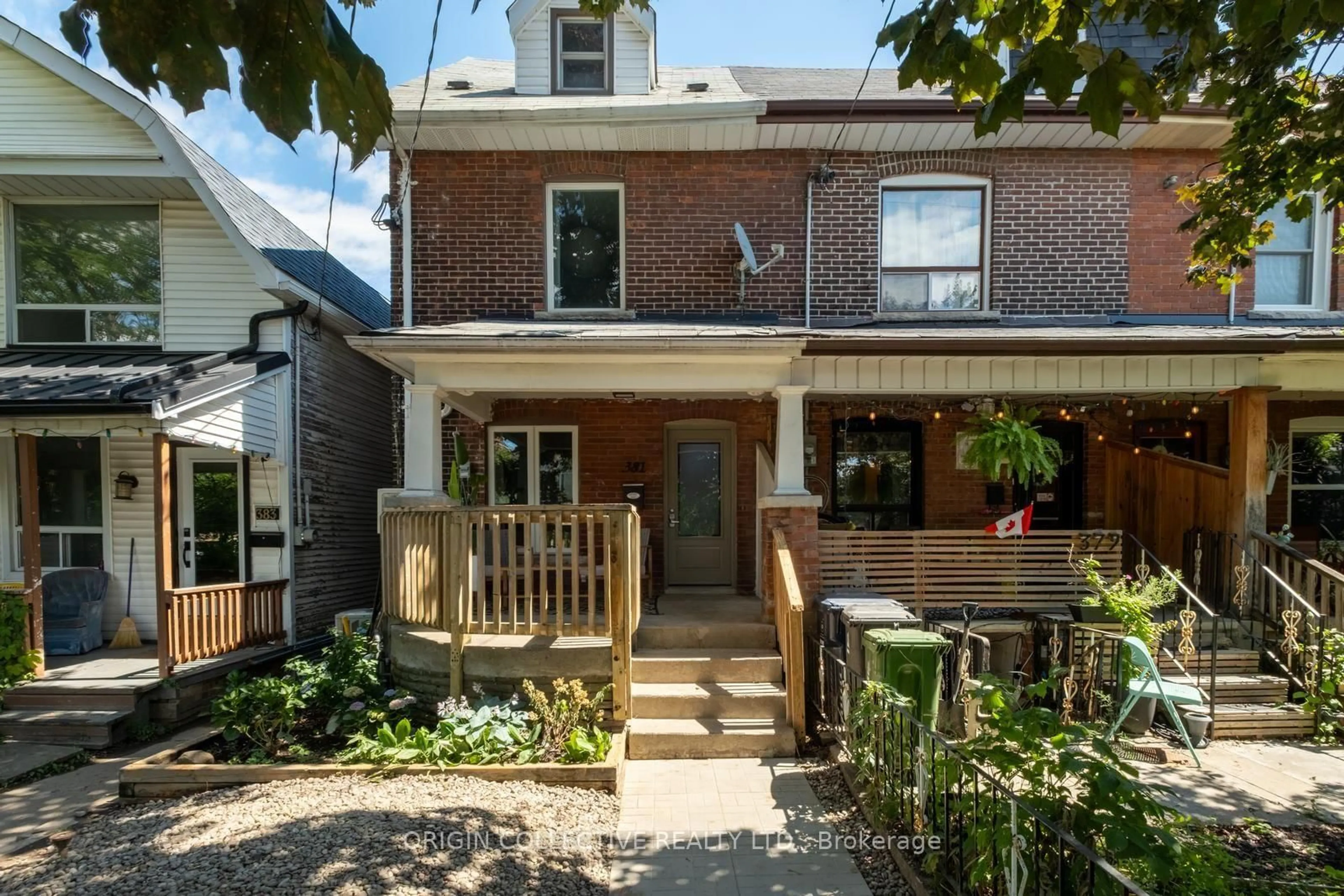 Home with brick exterior material, street for 381 Westmoreland Ave, Toronto Ontario M6H 3A6