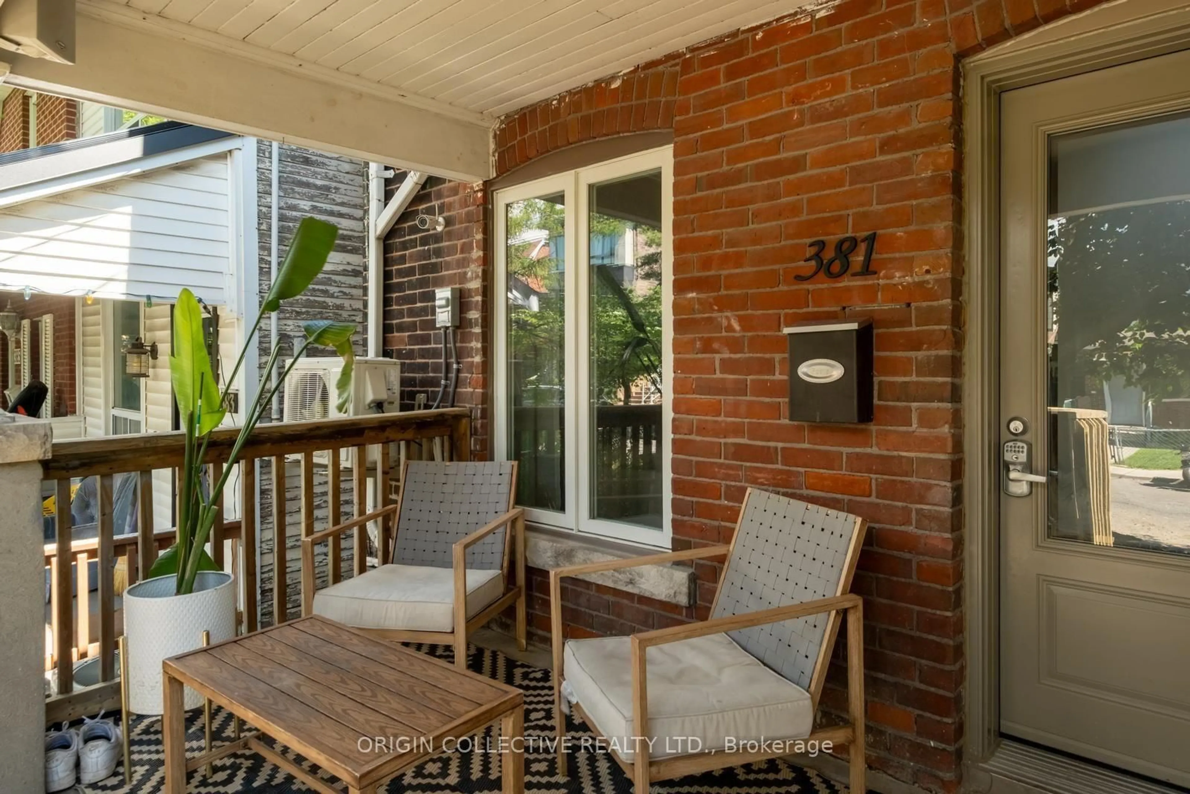Patio, street for 381 Westmoreland Ave, Toronto Ontario M6H 3A6